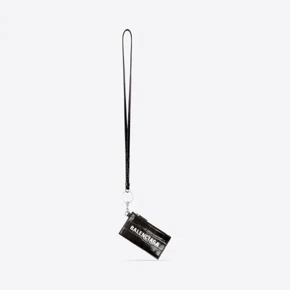 Balenciaga o1srvl11e1124 Size: OS / Cash Keyring Crocodile Embossed Size ONE SIZE - 1 Preview