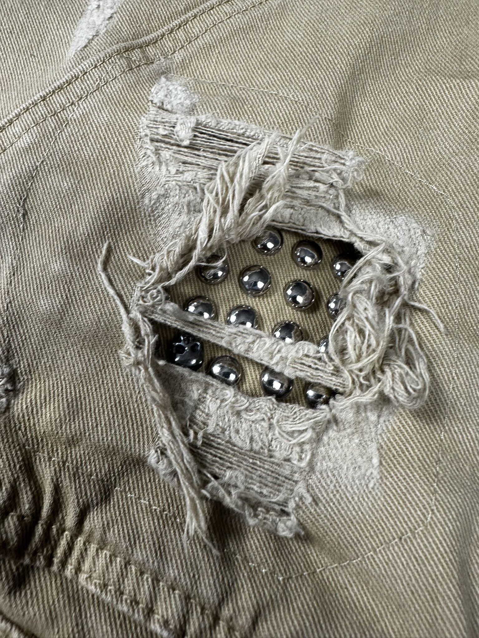 Just Cavalli Y2k Just Cavalli Biker Distressed Skinny Jeans Size US 36 / EU 52 - 4 Thumbnail