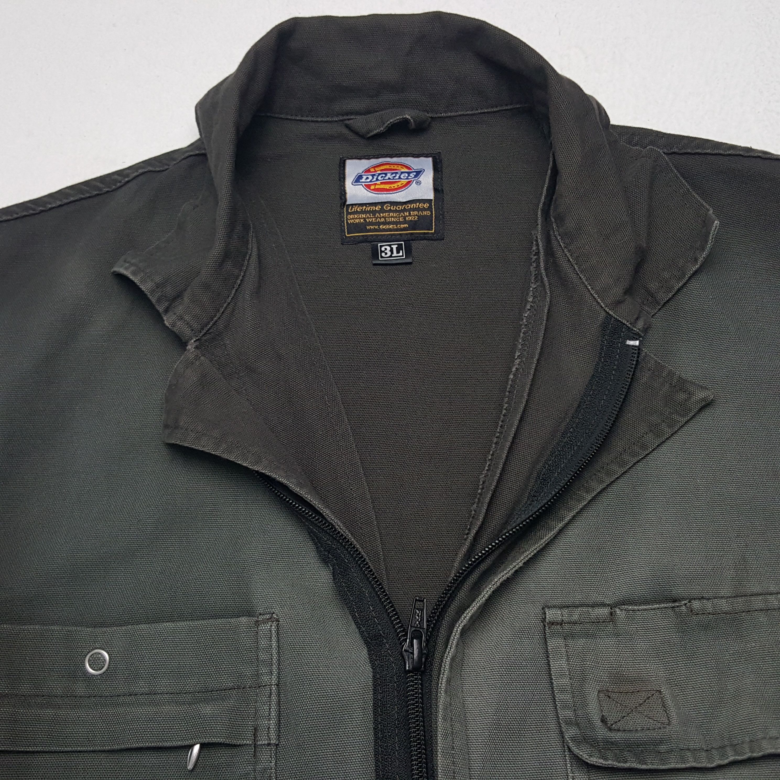 Dickies × Stussy × Vintage Vintage Dickies x Custom Art Stussy Worker Coverall Jacket Size US L / EU 52-54 / 3 - 9 Thumbnail