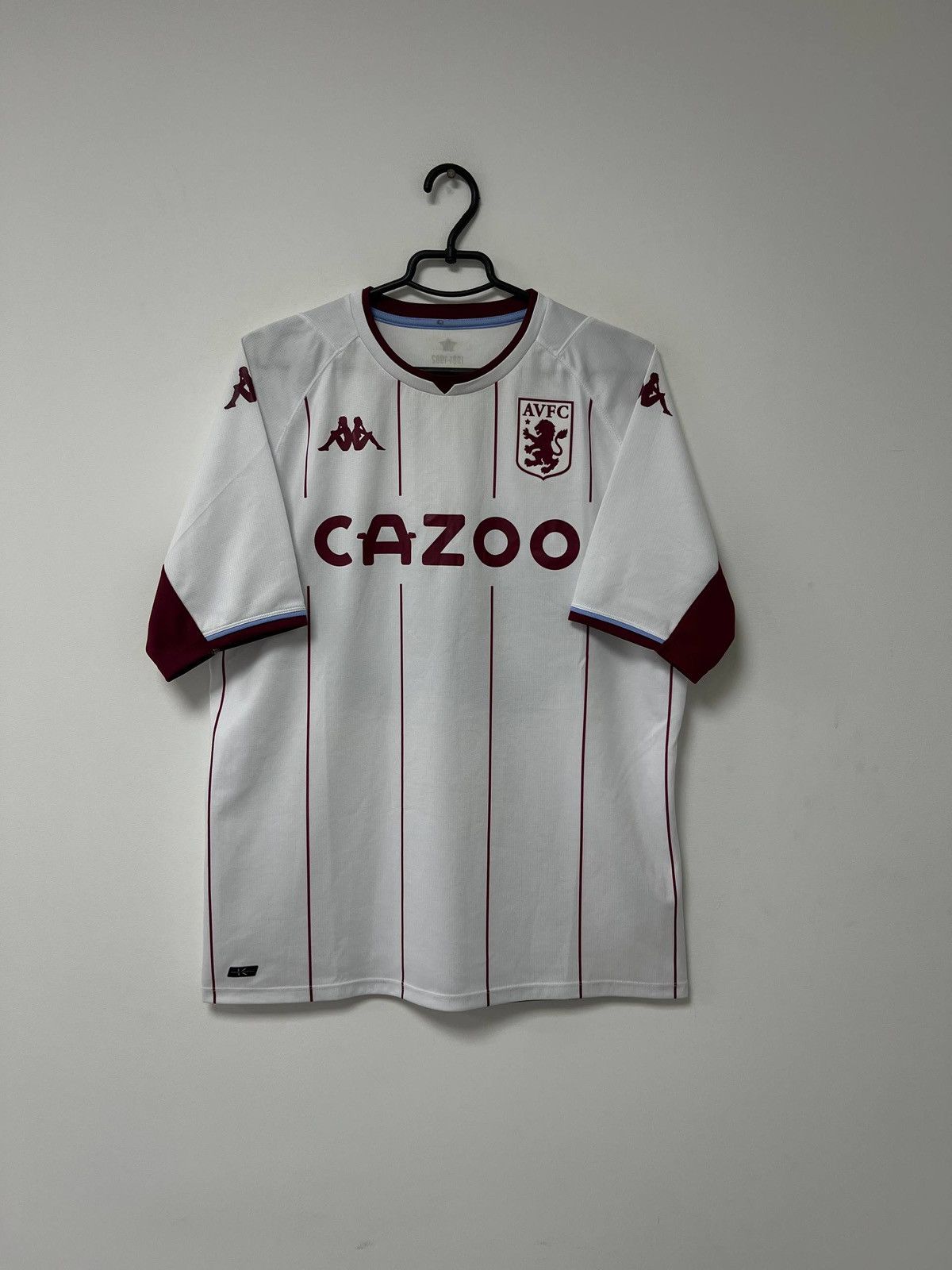 Kappa Aston Villa Evans Legend 2021/2022 Football Shirt Kappa XL Size US XL / EU 56 / 4 - 1 Thumbnail