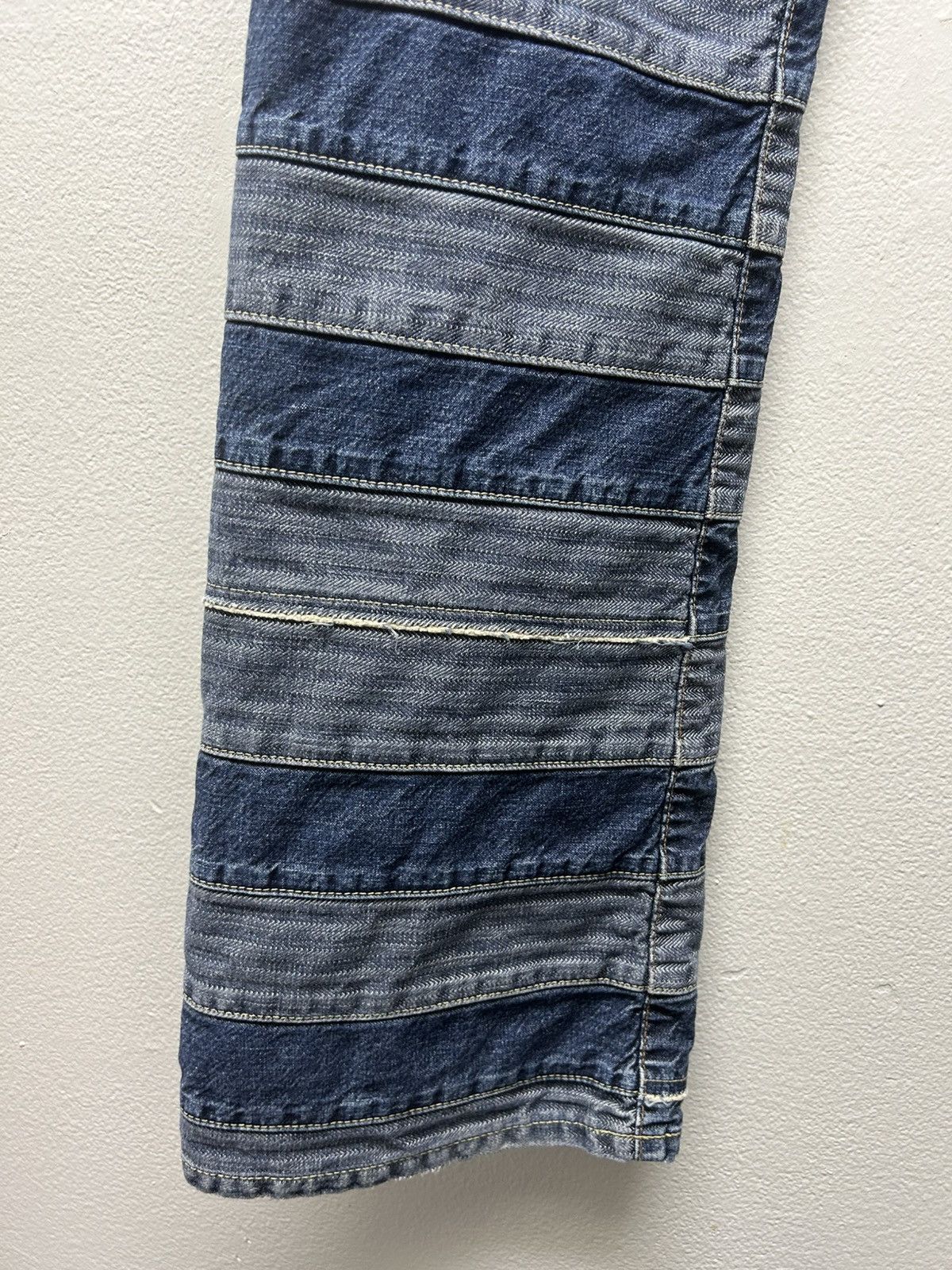 Hysteric Glamour Hysteric Glamour Paneled Denim Hagi Kinky Jeans Size US 34 / EU 50 - 19 Thumbnail