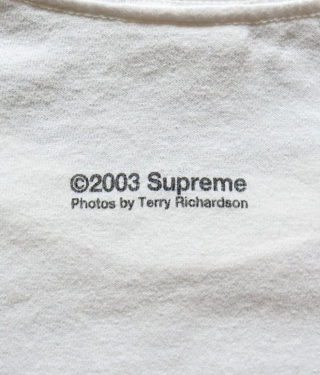 Supreme 2003's Supreme x Terry Richardson Ero Photo tee Size US M / EU 48-50 / 2 - 6 Thumbnail