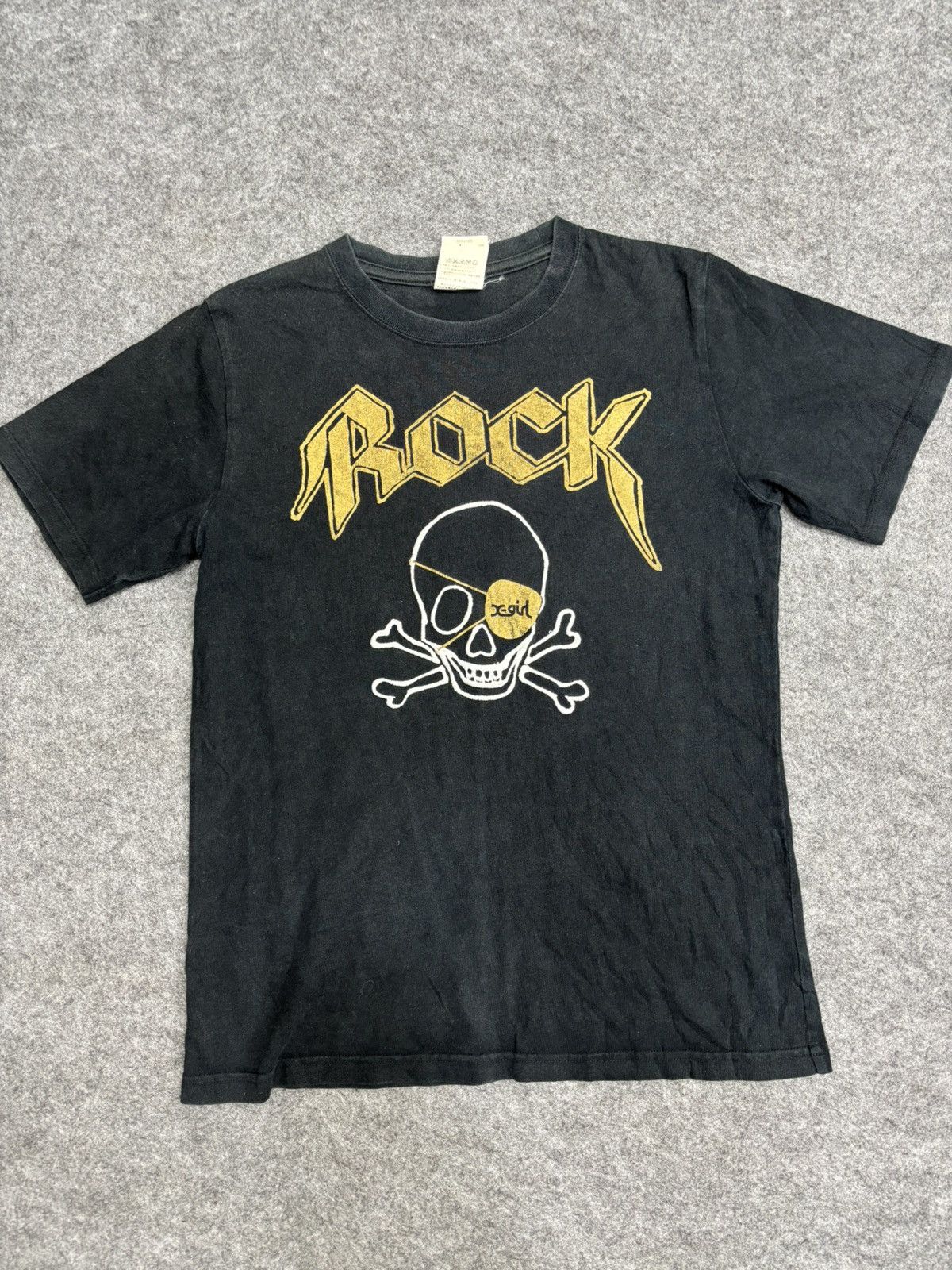 X-Girl 💥Skull Embroidery💥XGirl Skull Shirt F612 Size S / US 4 / IT 40 - 8 Thumbnail