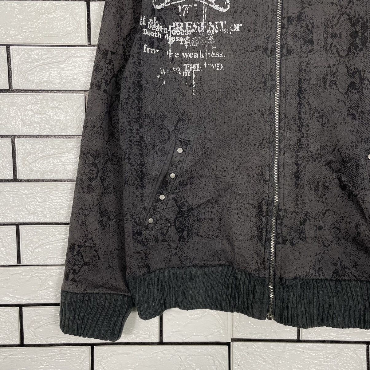 Japanese Brand Japanese Brand Strange Heaven Skull Zipper Hoodie Size US S / EU 44-46 / 1 - 3 Thumbnail