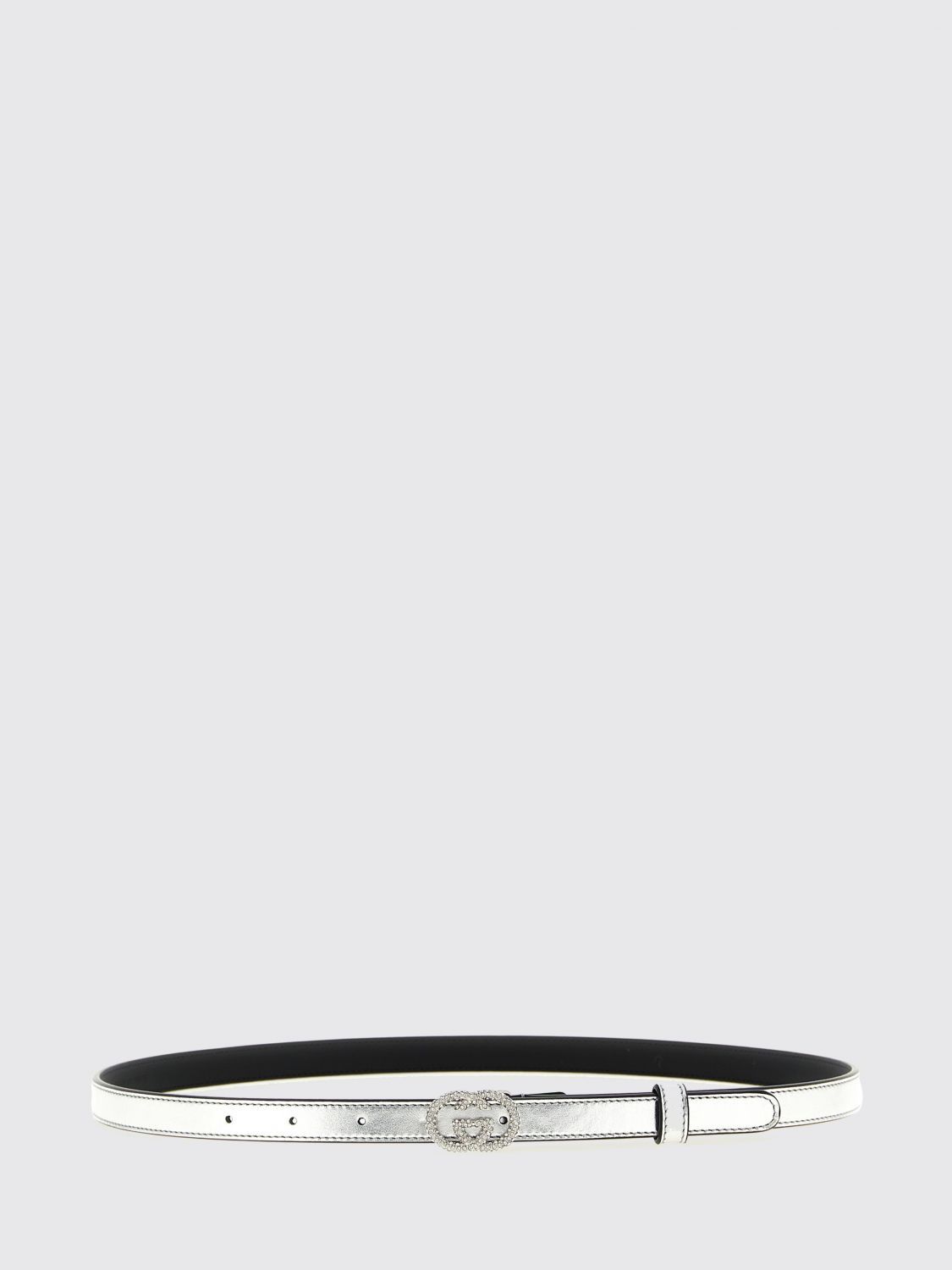 Gucci Gucci Belt Woman Silver Size ONE SIZE - 1 Thumbnail