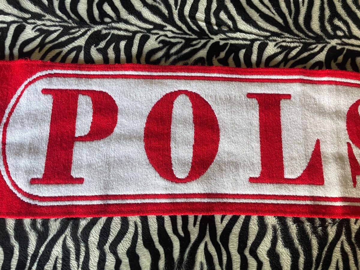 Other Vintage Poland National Team Bialo Czerwoni Football Scarf Size ONE SIZE - 7 Thumbnail