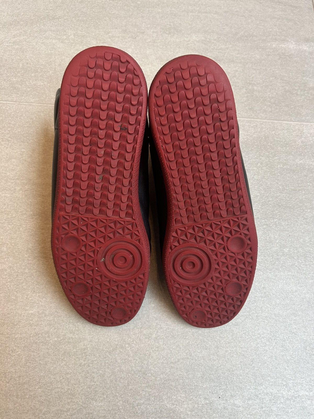 Maison Margiela Maison Margiela Leather Black Red Futures Sneakers Size US 11 / EU 44 - 6 Thumbnail