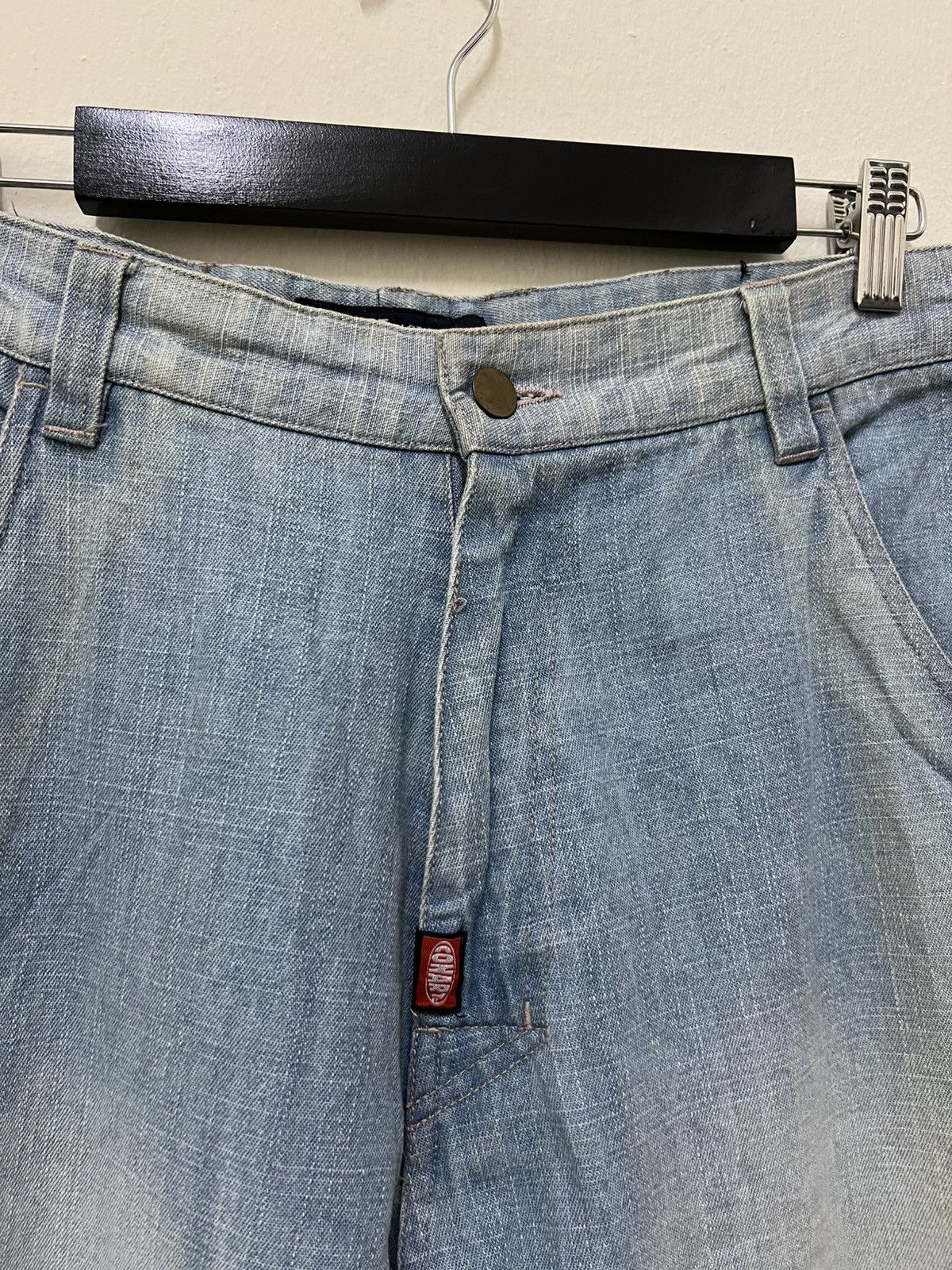 Vintage Vintage Y2K Conart Baggy Cargo Jeans Size US 35 - 6 Thumbnail