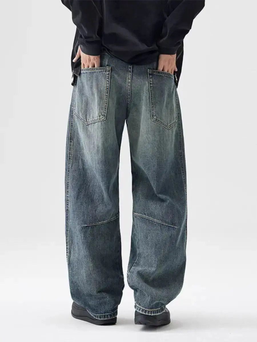 Japanese Brand American Machete Wide Leg High Street Hipster Jeans Size US 30 / EU 46 - 4 Thumbnail