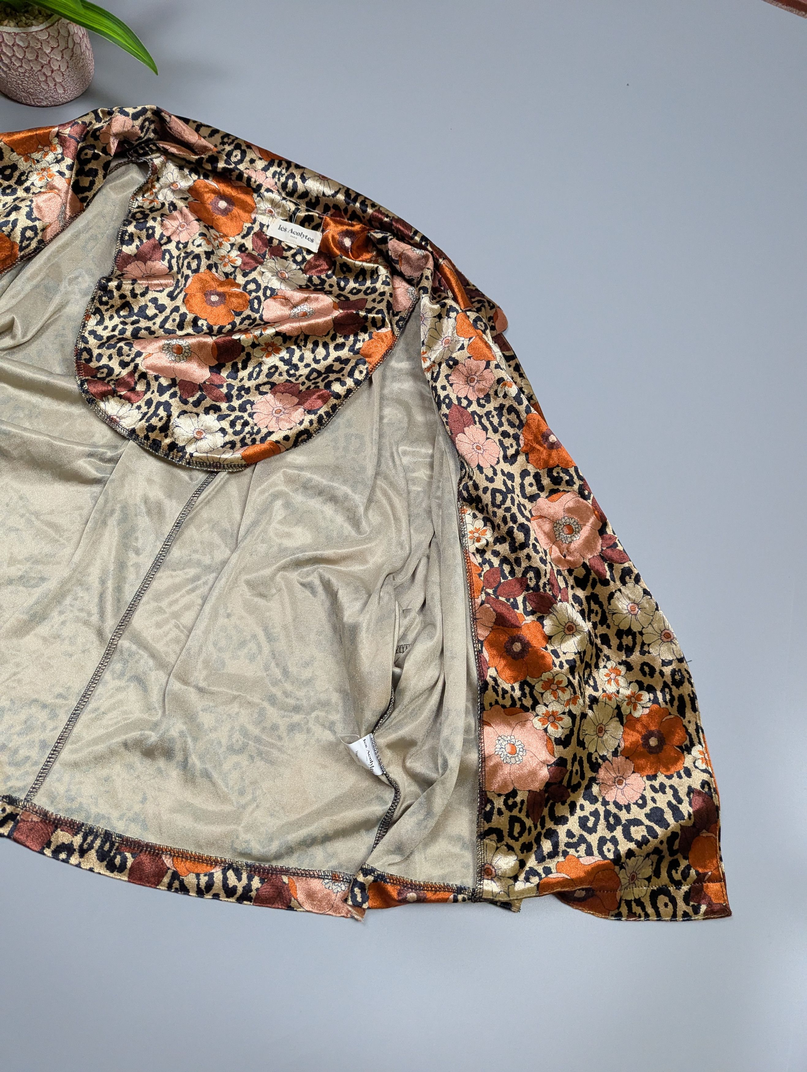 Japanese Brand LesAcolytes Paris Veste Tokyo S Vintage Kimono Top Japan Size S / US 4 / IT 40 - 8 Thumbnail