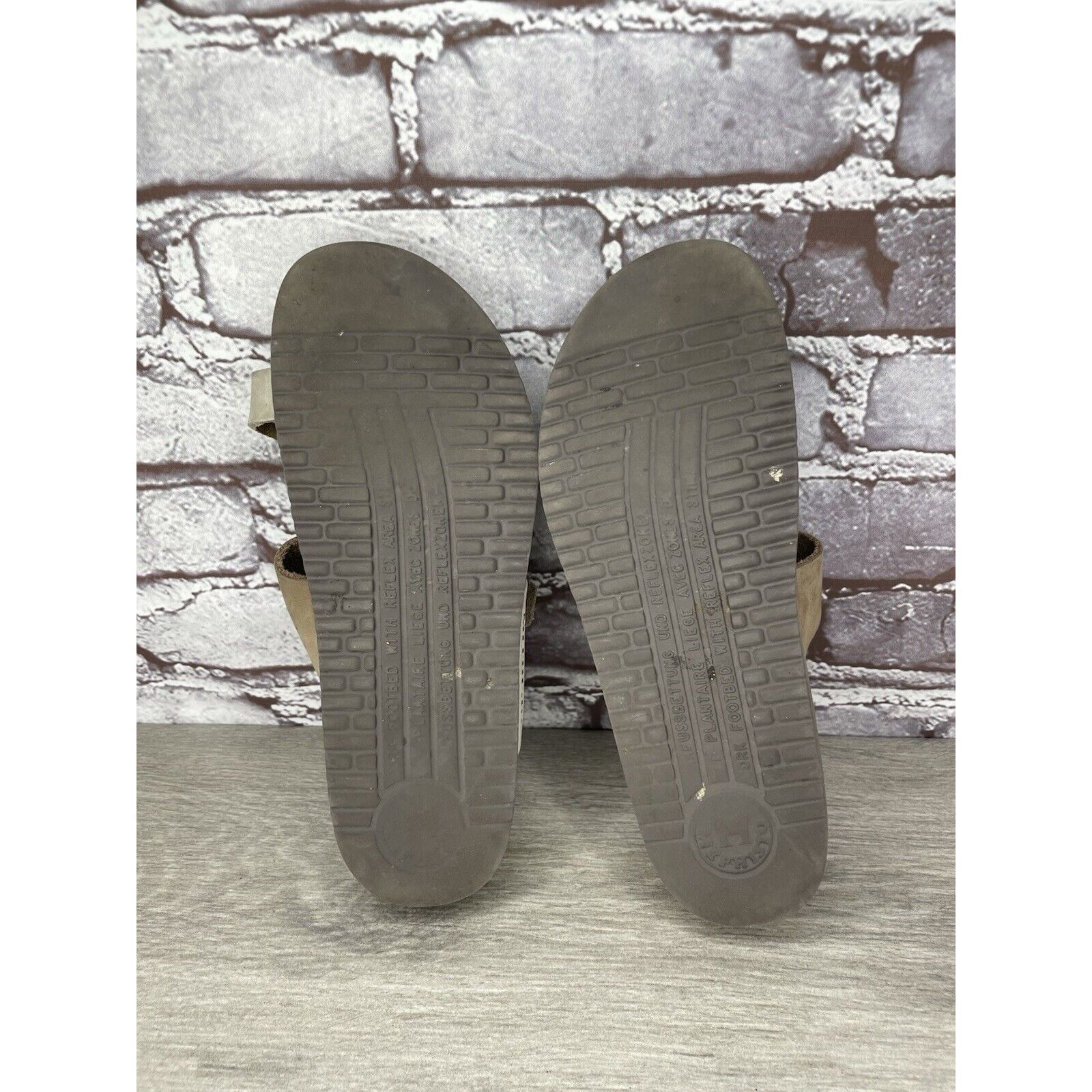 Mephisto Mephisto Helen Beige Nubuck Leather Slides Casual Sandals Wo Size US 6 / IT 36 - 8 Thumbnail
