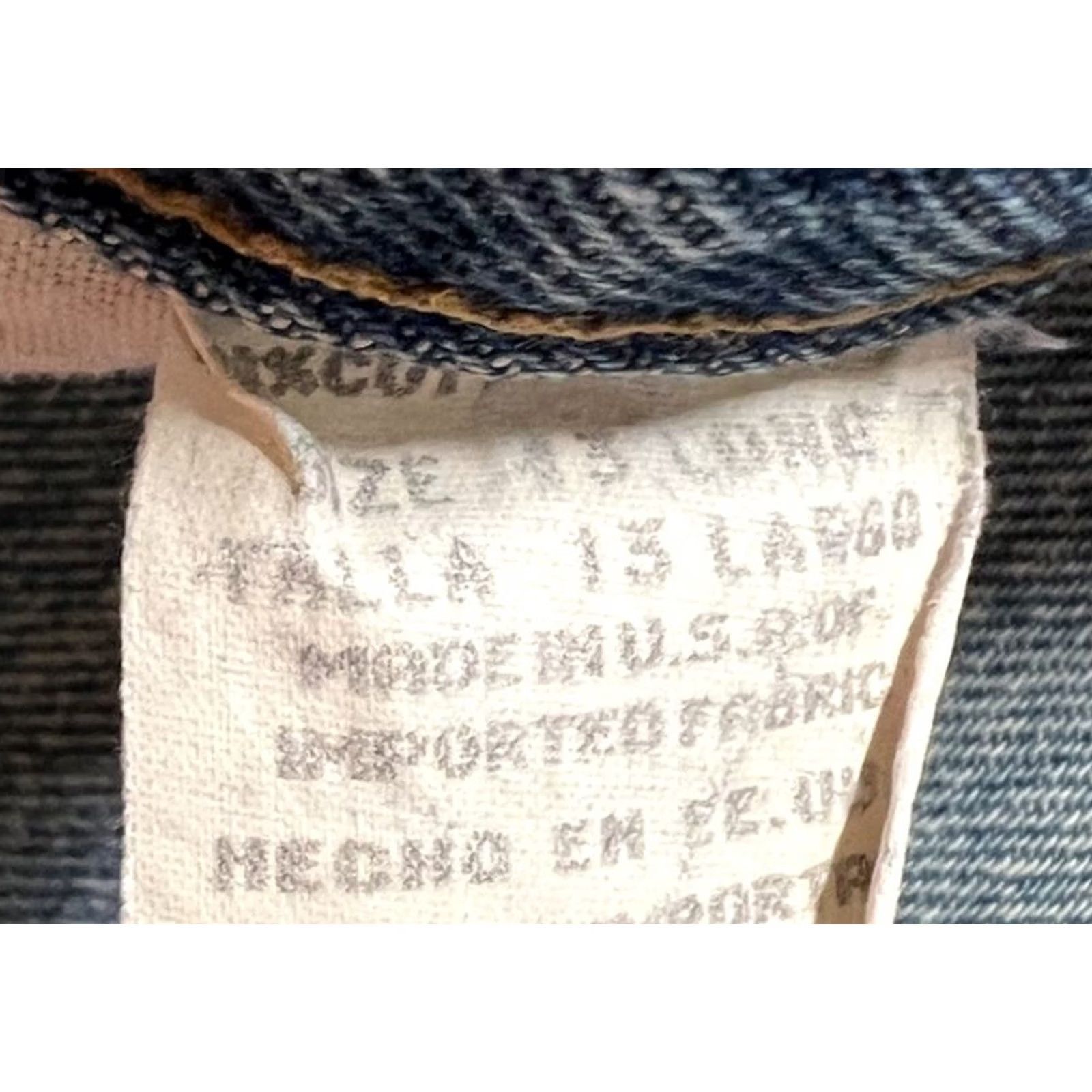 Vintage VINTAGE AriZona Jeans Women’s 13 Blue Light Wash High Rise Straight 5-Pocket Denim USA Womens Size 30" / US 8 / IT 44 - 5 Thumbnail