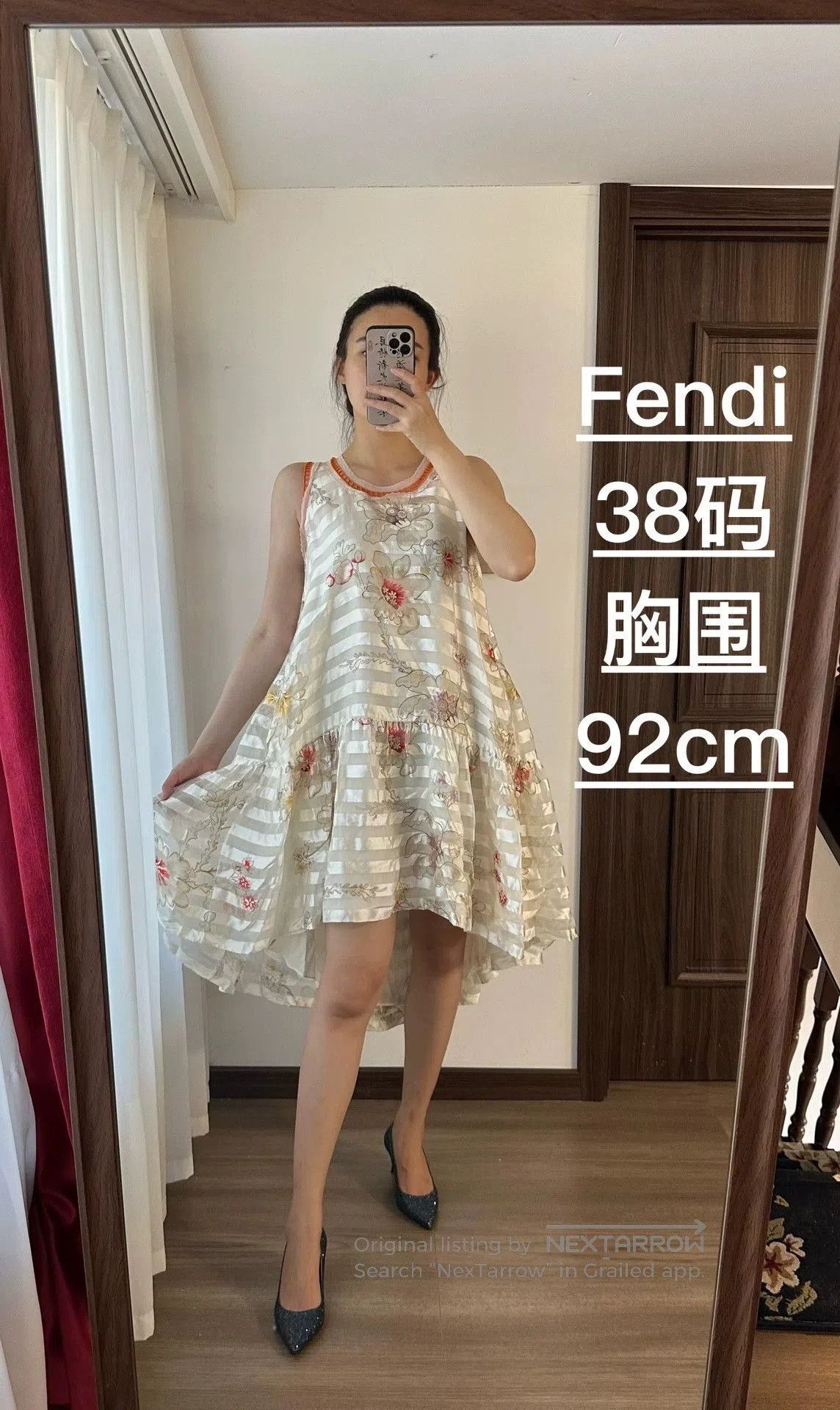 Fendi Fendi Runway Silk Dress Size 38. Size US S / EU 44-46 / 1 - 3 Thumbnail