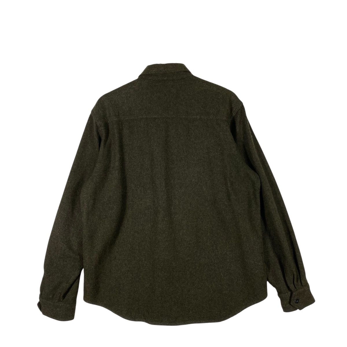 Japanese Brand Vintage Gaijin Military Dapartment Wool Shirt Size 38 Size US M / EU 48-50 / 2 - 10 Thumbnail