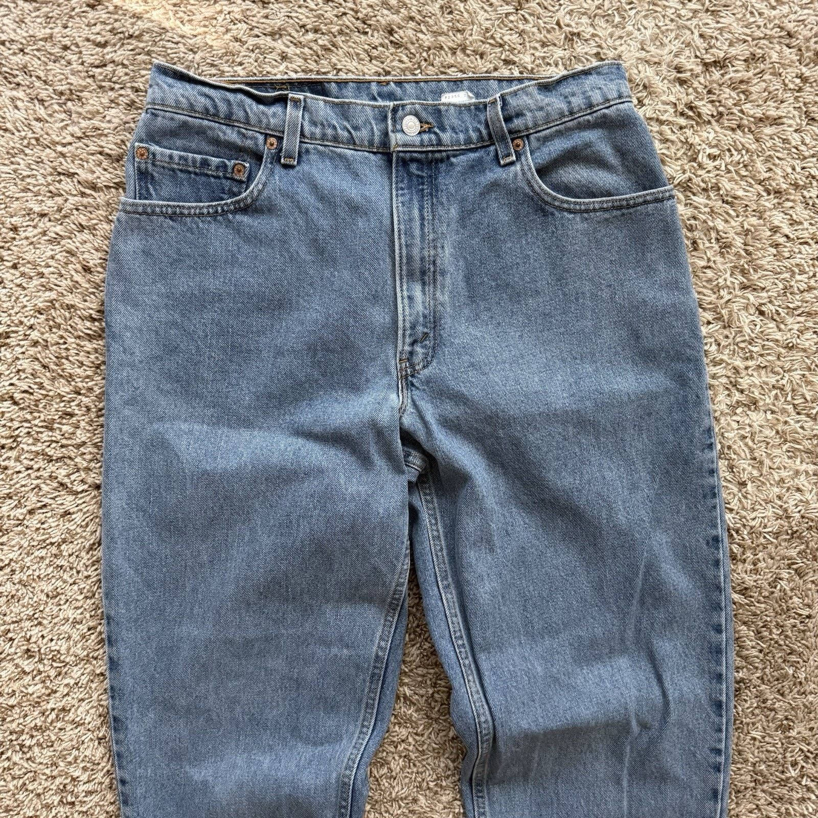 Levi's × Vintage Vintage Levi's 560 Jeans Size 32x31 Loose Tapered Blue USA Size US 32 / EU 48 - 7 Thumbnail