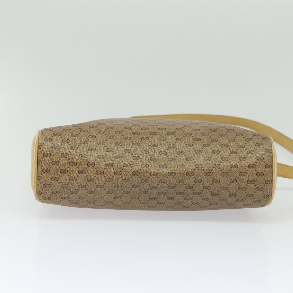 Gucci GUCCI Micro GG Supreme Shoulder Bag Pvc Beige Gold Size ONE SIZE - 9 Thumbnail