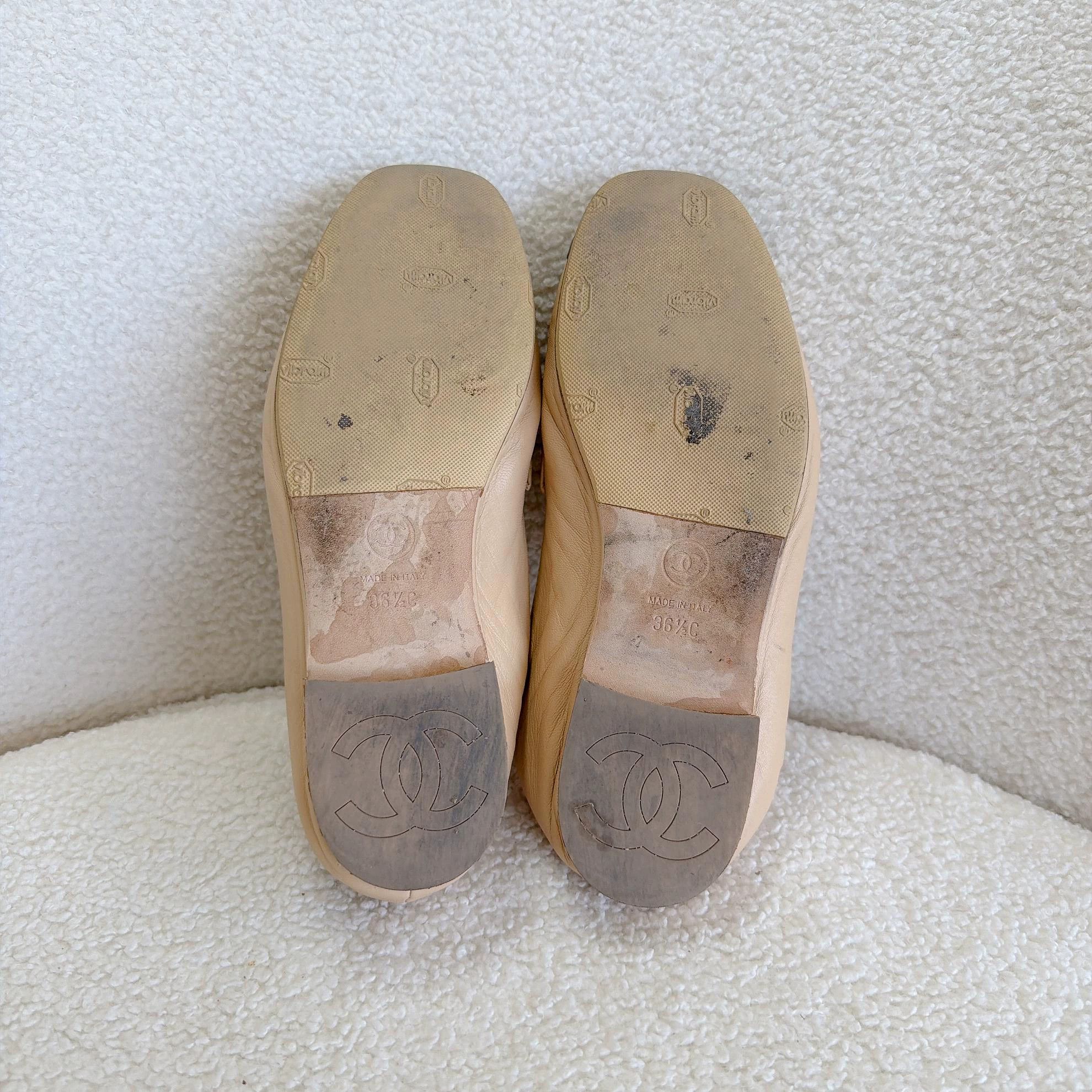 Chanel Chanel color - blocked round toe loafer 36.5C 7661 Size US 6 / IT 36 - 6 Thumbnail