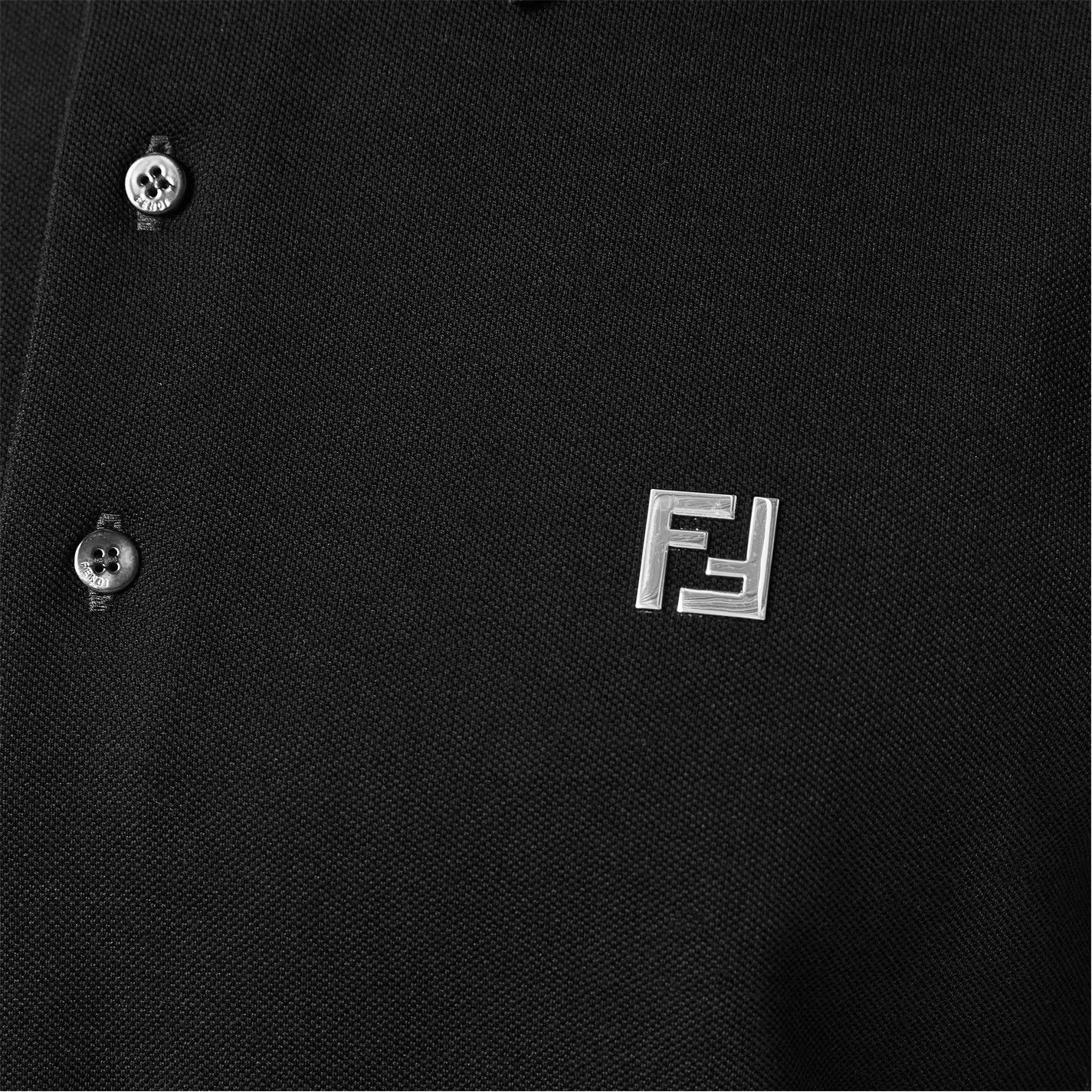 Fendi o1g2r1mq0426 Short Sleeve Polo Shirt in Black Size US M / EU 48-50 / 2 - 3 Thumbnail