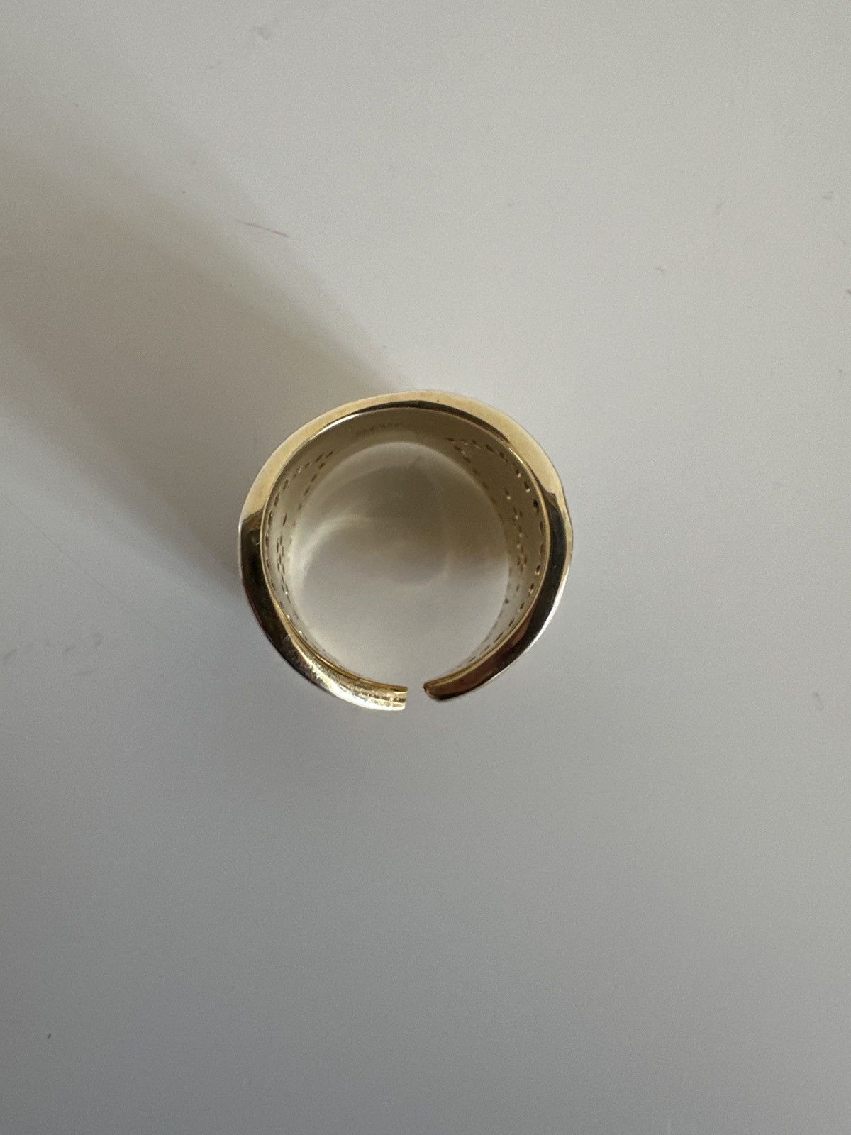 Vintage Earing and ring set: black and gold Size ONE SIZE - 2 Thumbnail