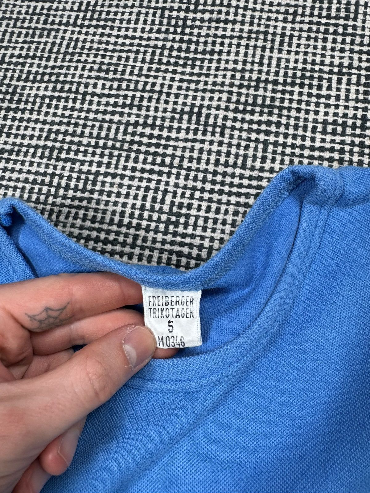 Vintage 80s vintage bundeswehr army training shirt kanye style Size US L / EU 52-54 / 3 - 4 Thumbnail