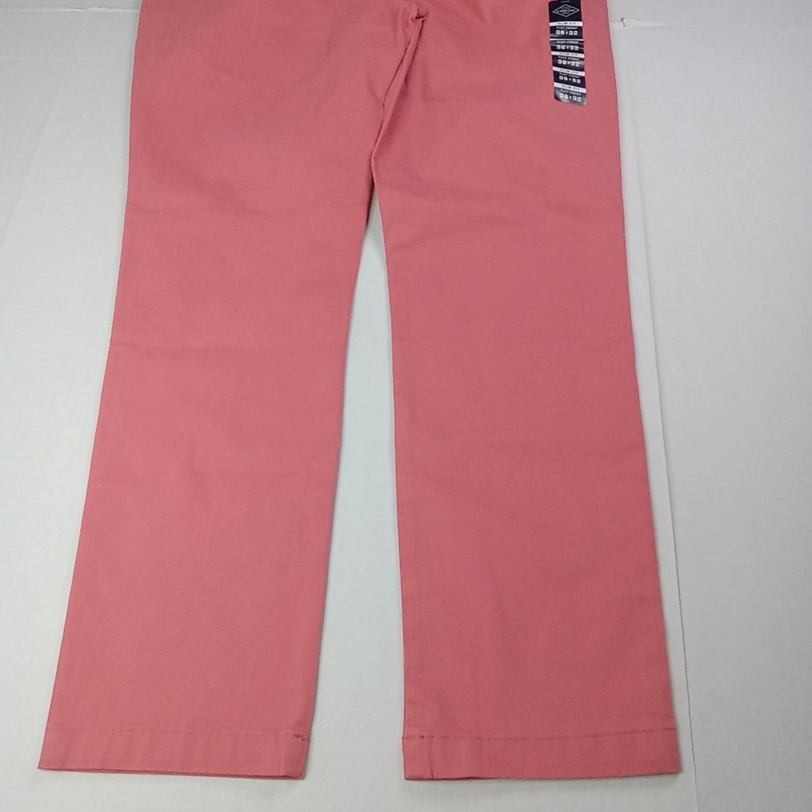 St. Johns Bay St John's Bay Stretch Chino Pants Men’s 36x32 Pink Slim NEW Size US 36 / EU 52 - 6 Thumbnail