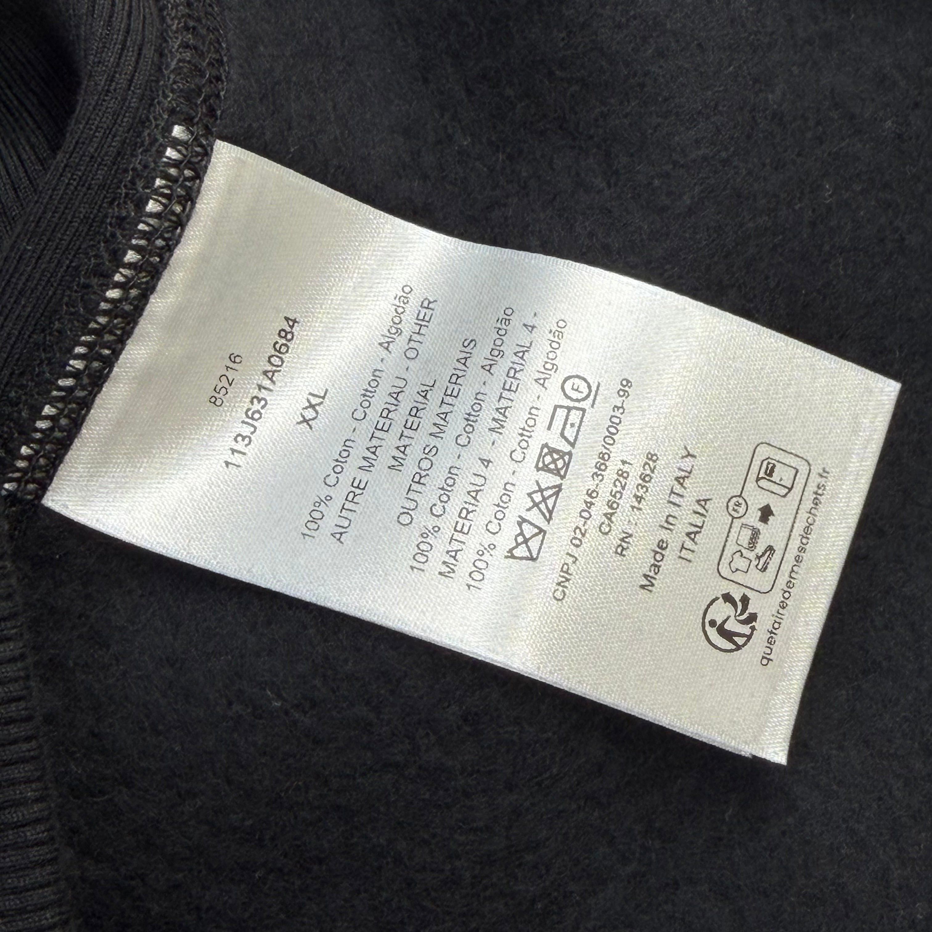Dior Dior Oblique Relaxed-Fit Hooded Sweatshirt Black XXL Size US XXL / EU 58 / 5 - 5 Thumbnail