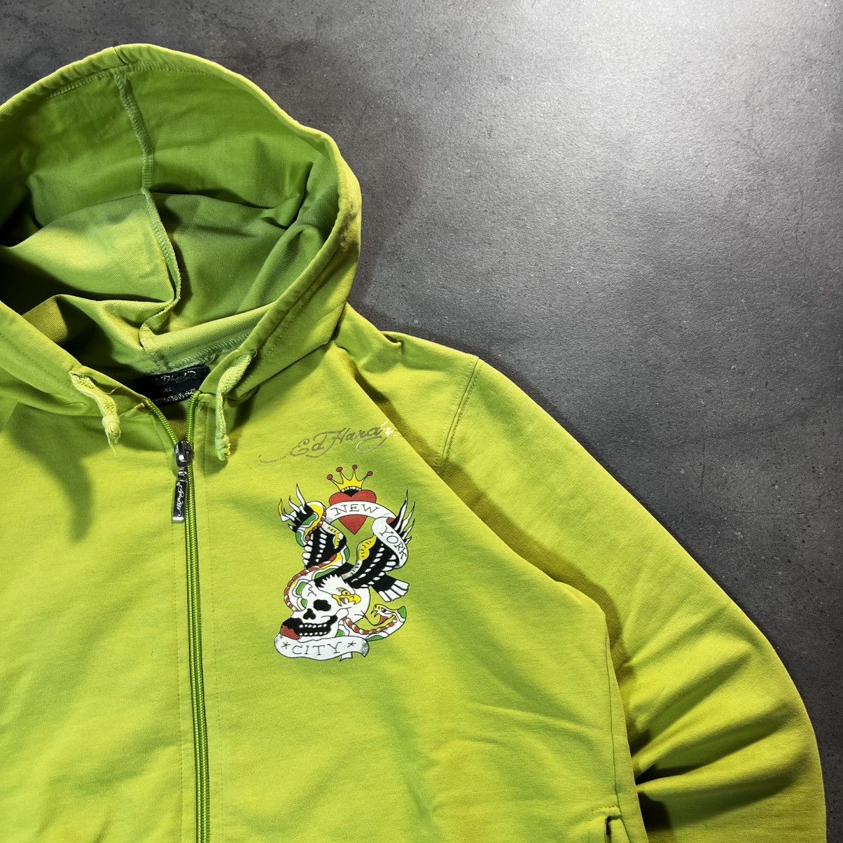 Ed Hardy Vintage Y2K Ed Hardy Big Logo Swag Zip Hoodie Sweatshirt Size US S / EU 44-46 / 1 - 6 Thumbnail