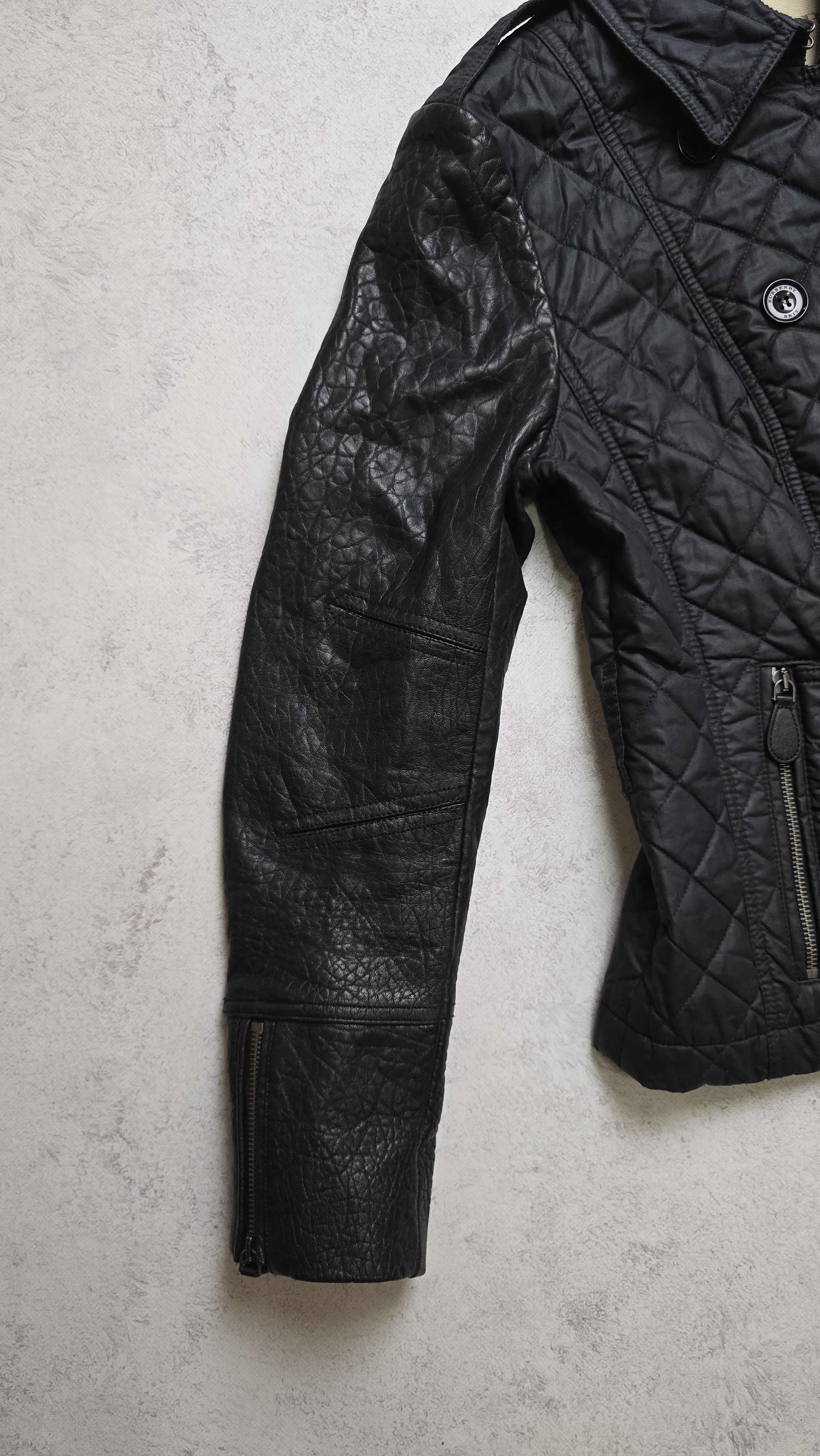 Burberry BURBERRY BRIT Quilted Lamb Leather Sleeve Jacket Size M / US 6-8 / IT 42-44 - 7 Thumbnail
