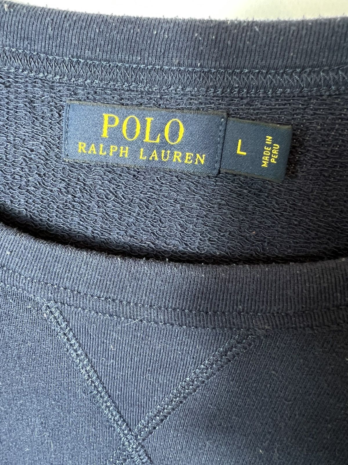 Polo Ralph Lauren Vintage streetwear y2k Polo Ralph Lauren Sweatshirt Size US L / EU 52-54 / 3 - 3 Thumbnail