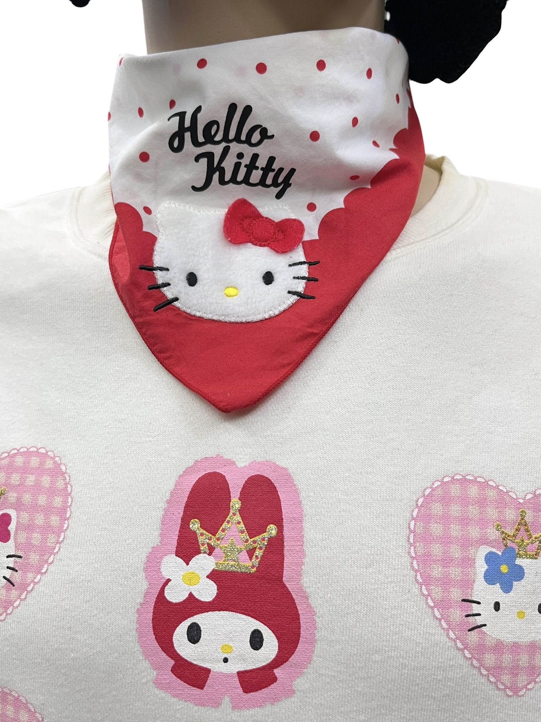 Japanese Brand Vintage Hello Kitty Fantastic World Japan Sweater Size US M / EU 48-50 / 2 - 9 Thumbnail