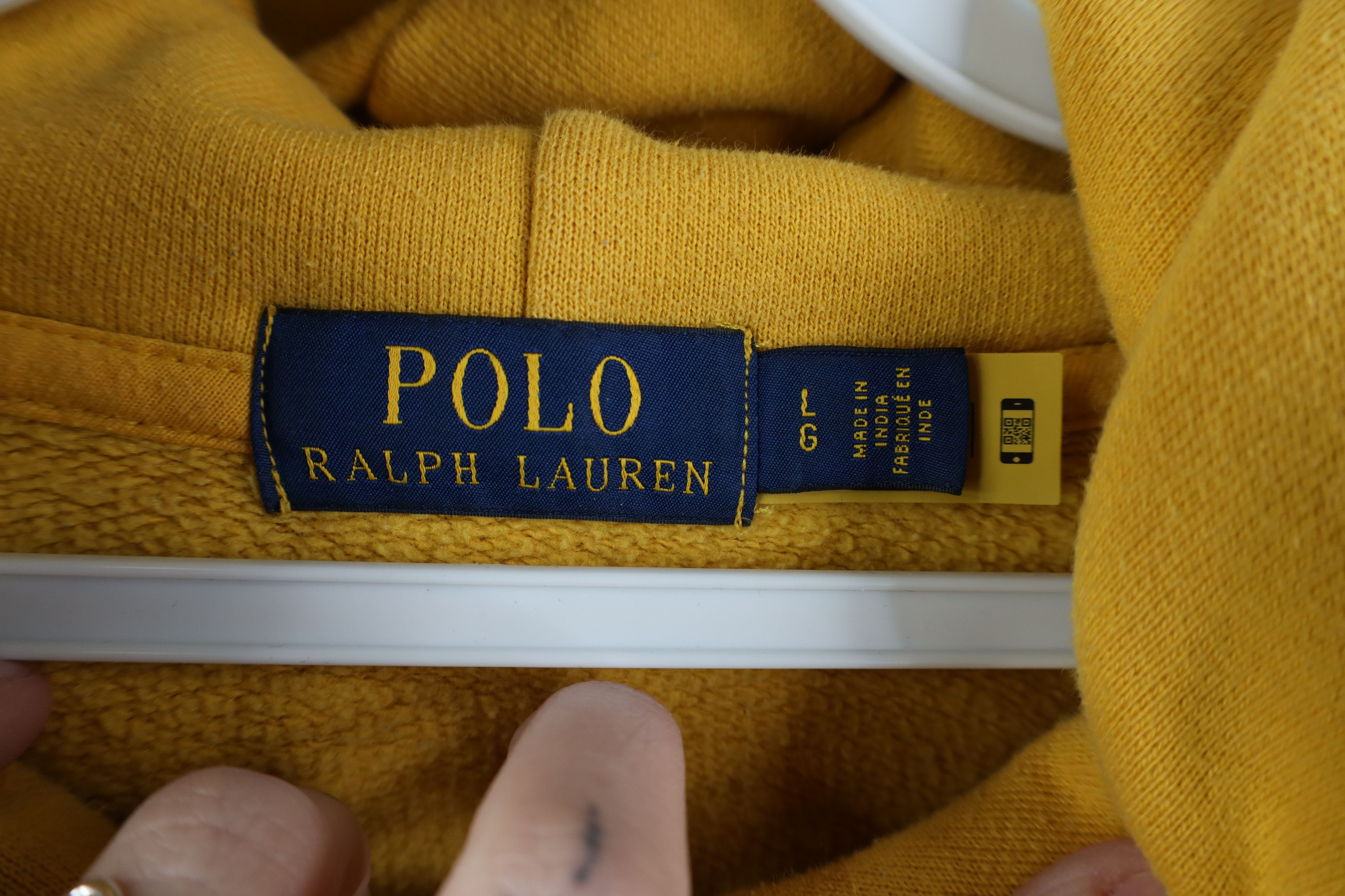 Polo Ralph Lauren Vintage Y2K Ralph Lauren Block Letter Hoodie Sweatshirt Size US L / EU 52-54 / 3 - 11 Thumbnail