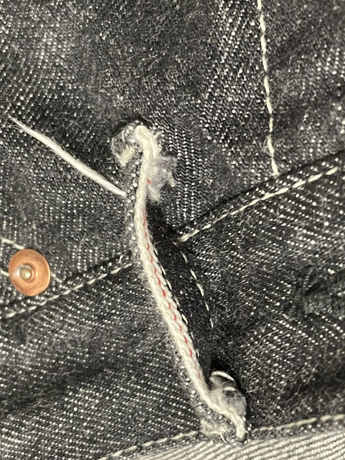 Japanese Brand Houston Selvedge Denim Painter Pants Size US 30 / EU 46 - 5 Thumbnail