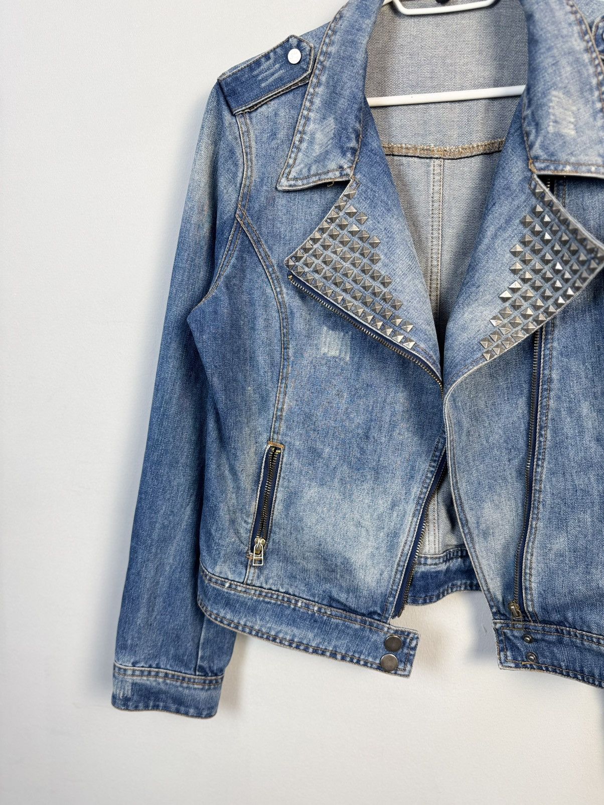 Hysteric Glamour × If Six Was Nine Vintage Y2K denim jacket Japanese streetwear grunge size M-L Size M / US 6-8 / IT 42-44 - 4 Thumbnail