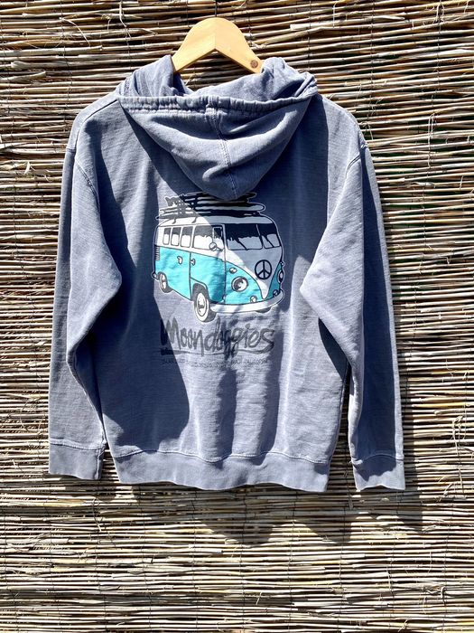 Vintage vtg sunfaded hurley brand big logo sweatshirt, Men's