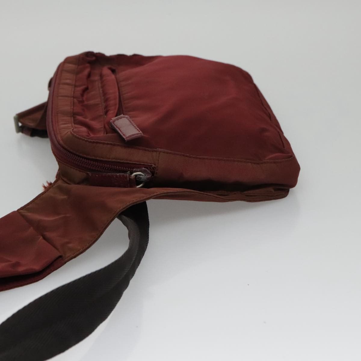 Prada PRADA Shoulder Bag Nylon Red Silver Size ONE SIZE - 5 Thumbnail