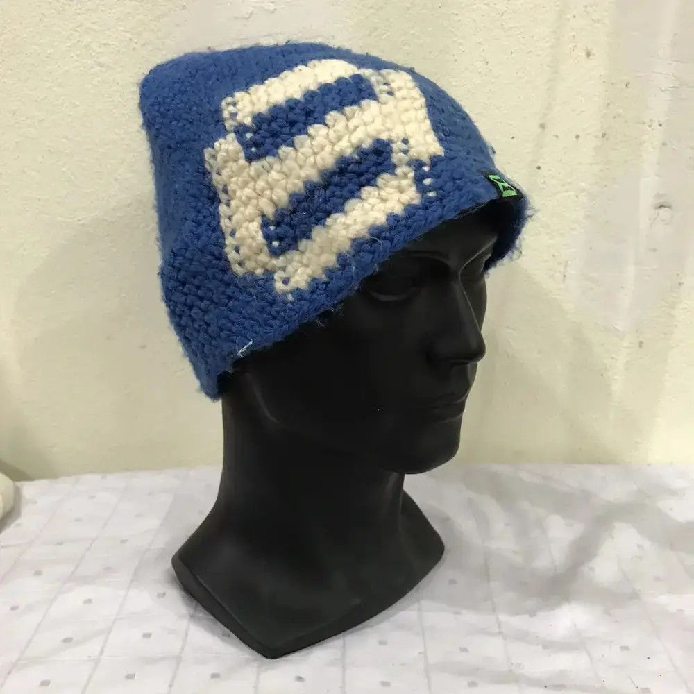 Japanese Brand × Kapital × Vintage Japanese Brand Knit Big Logo Beanie Hat Size ONE SIZE - 3 Thumbnail