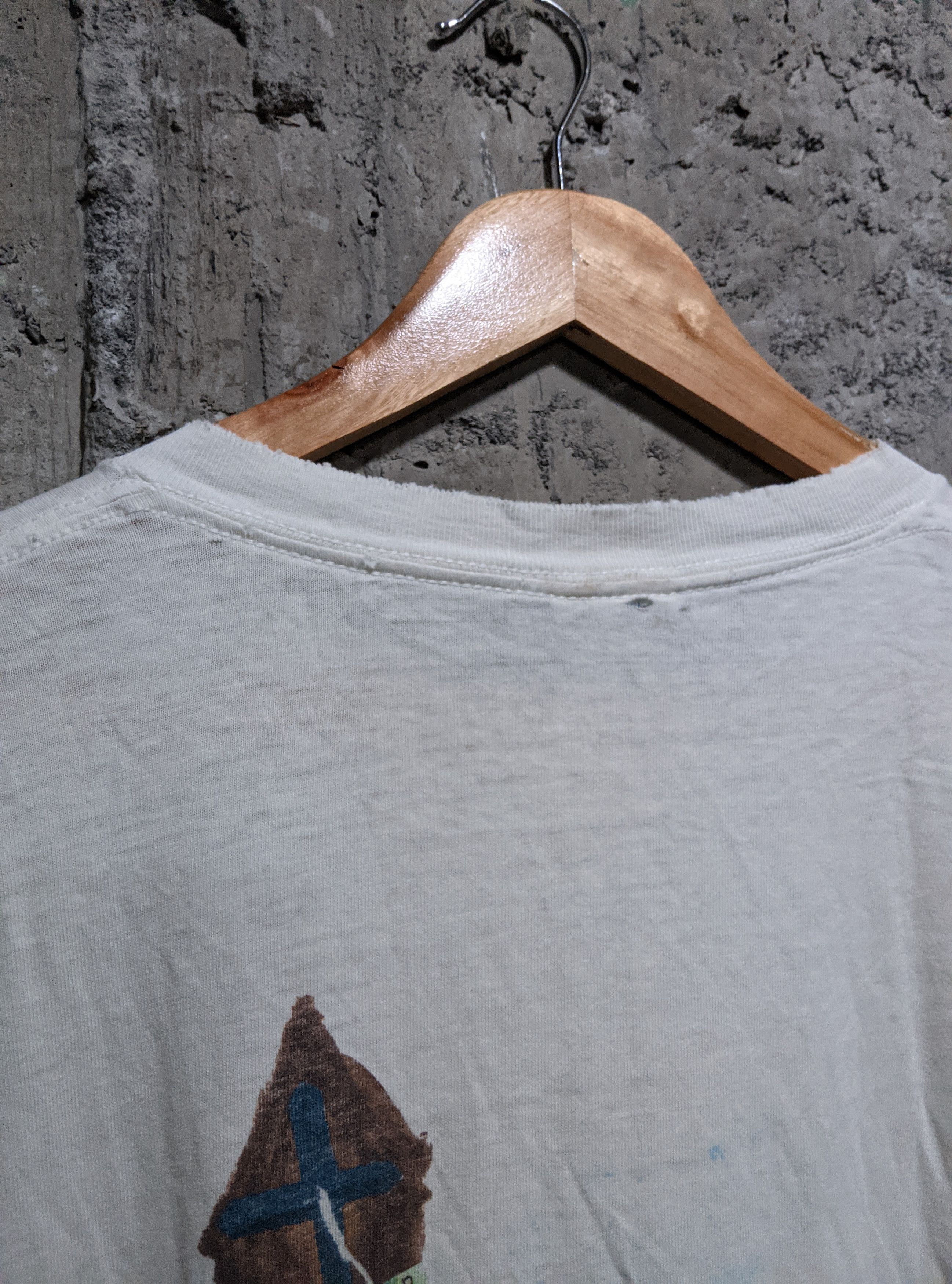 Band Tees Vintage 1995 thrashed Pearl jam mr point grunge t shirt Size US XL / EU 56 / 4 - 13 Thumbnail