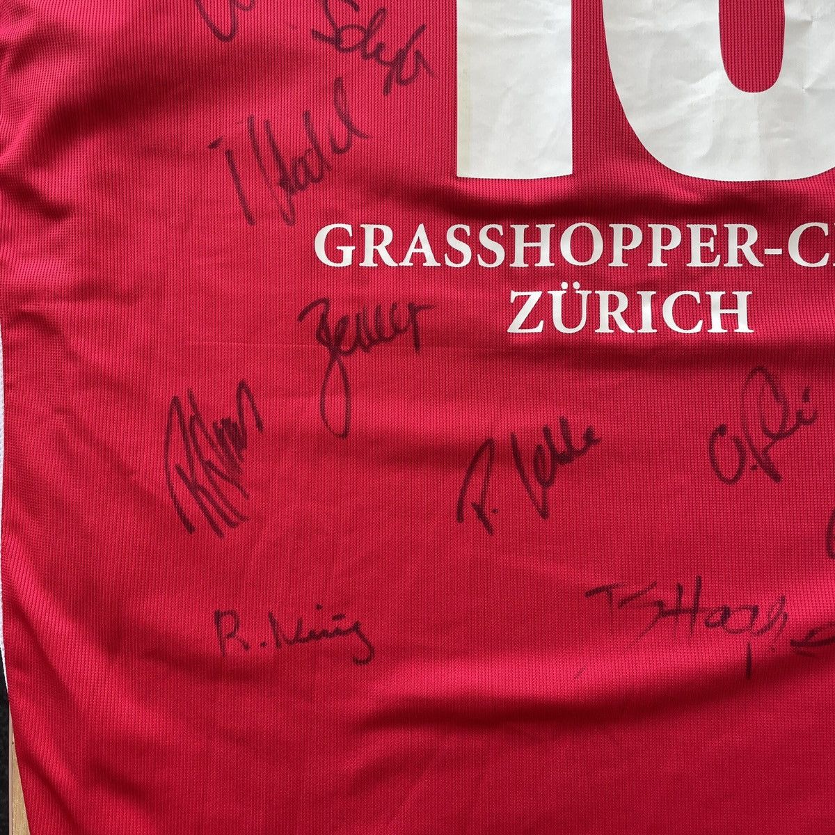 Adidas Grasshoppers Zurich Boris Smiljanic Away Jersey 1999/2000 Size US XL / EU 56 / 4 - 12 Thumbnail