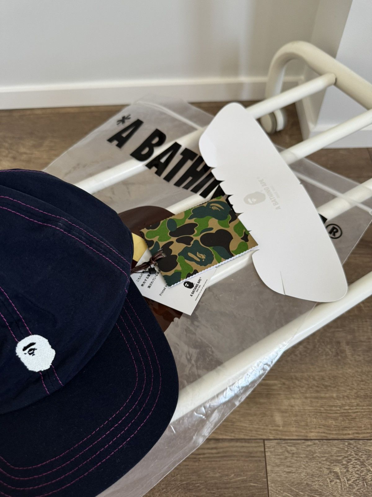 Bape Bape Logo Cap Size ONE SIZE - 5 Thumbnail