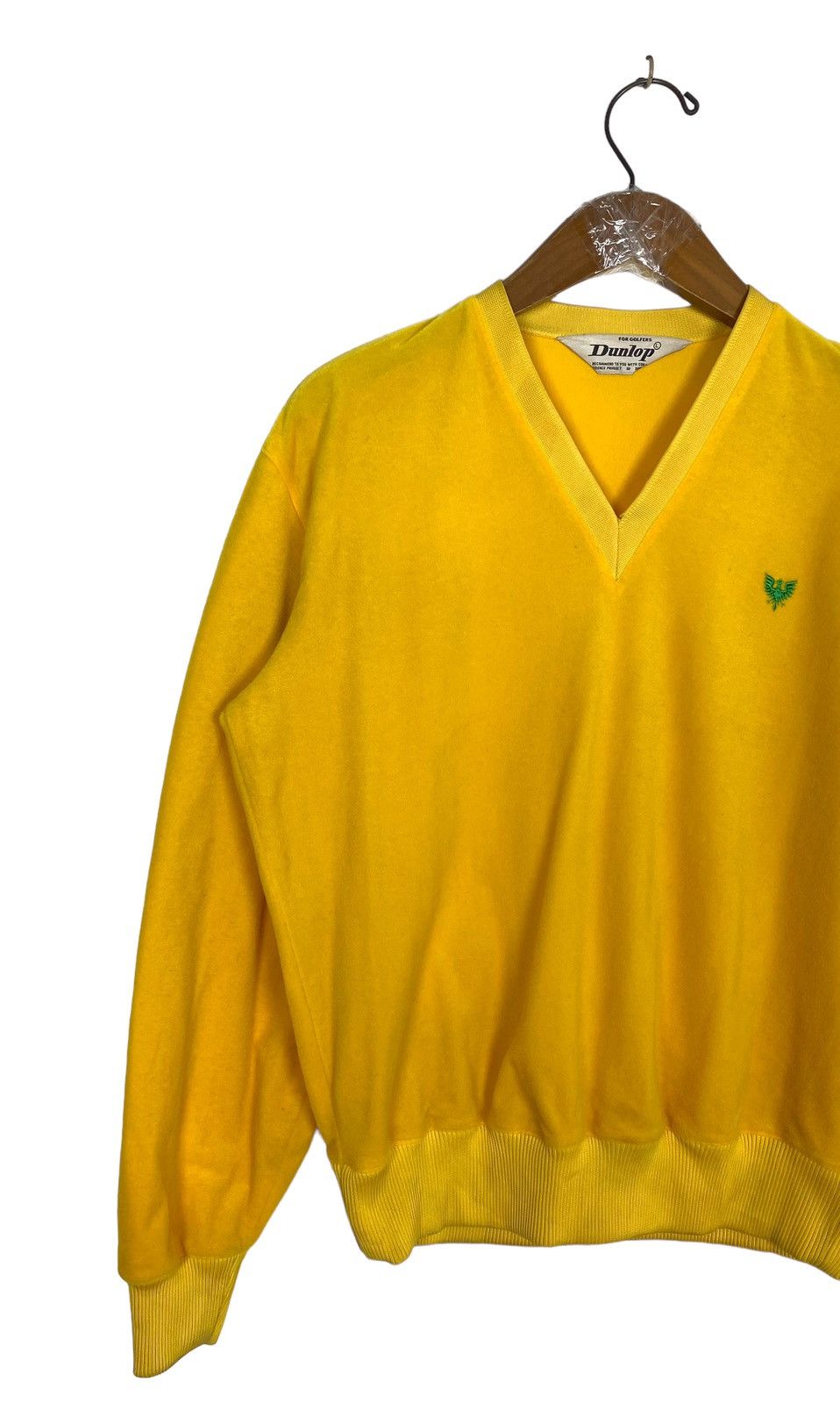 Dunlop Rare‼️ Vintage Dunlop V Neck Sweatshirt Size US S / EU 44-46 / 1 - 3 Thumbnail