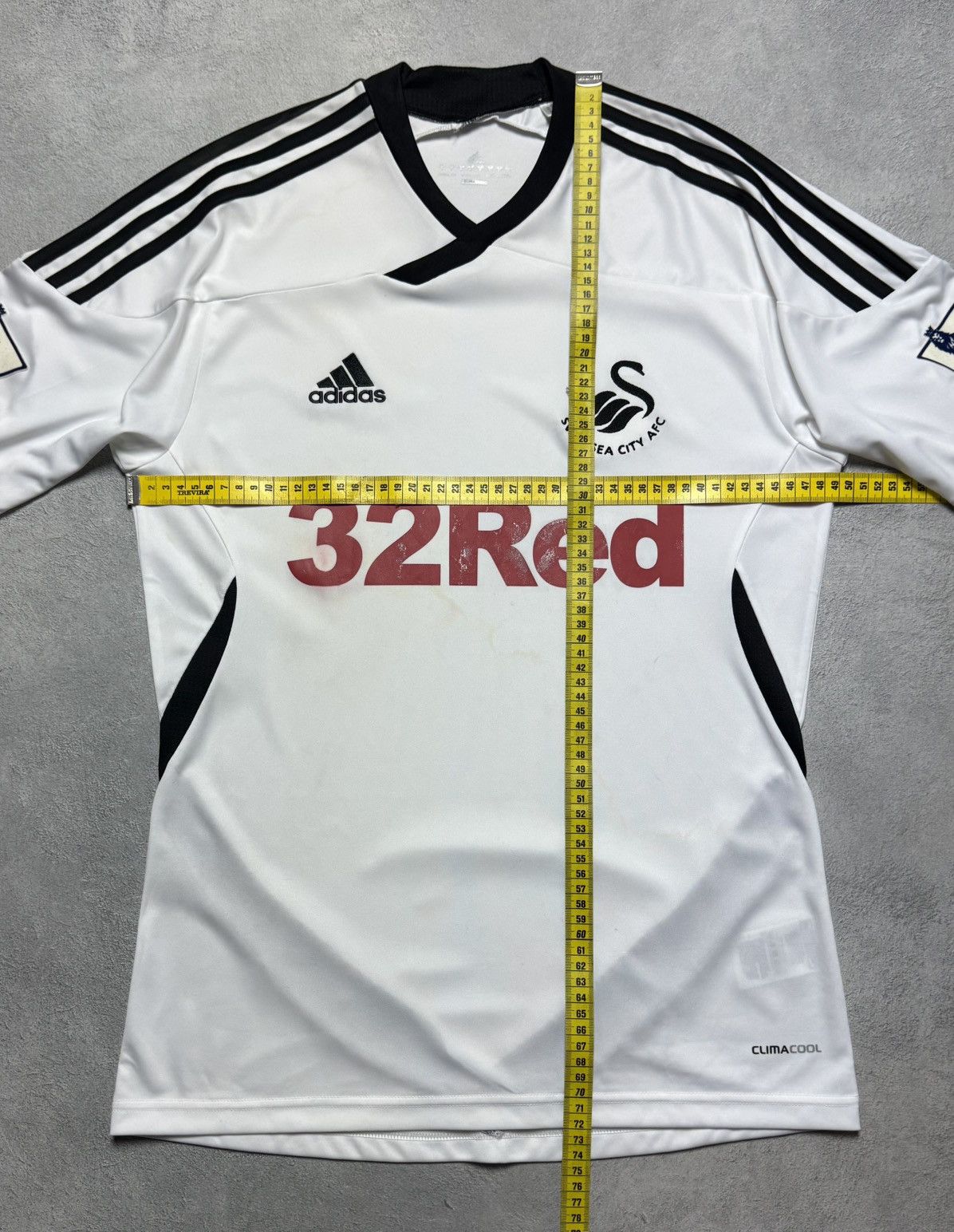 Adidas Swansea City 2011 2012 Home Shirt Soccer Jersey Adidas Size US S / EU 44-46 / 1 - 15 Thumbnail