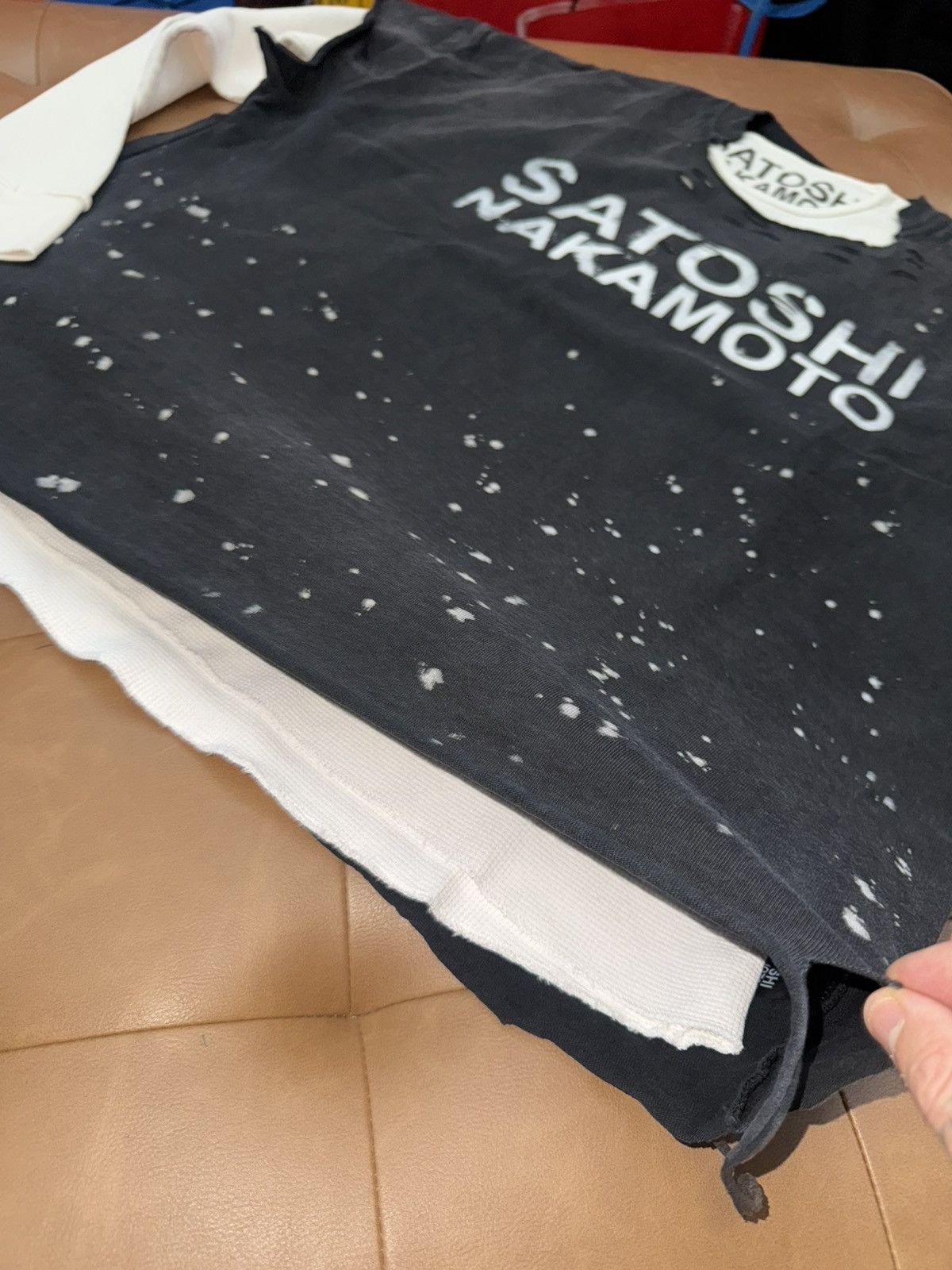 Satoshi Nakamoto Satoshi nakamoto double layered thermal t shirt Size US L / EU 52-54 / 3 - 3 Thumbnail