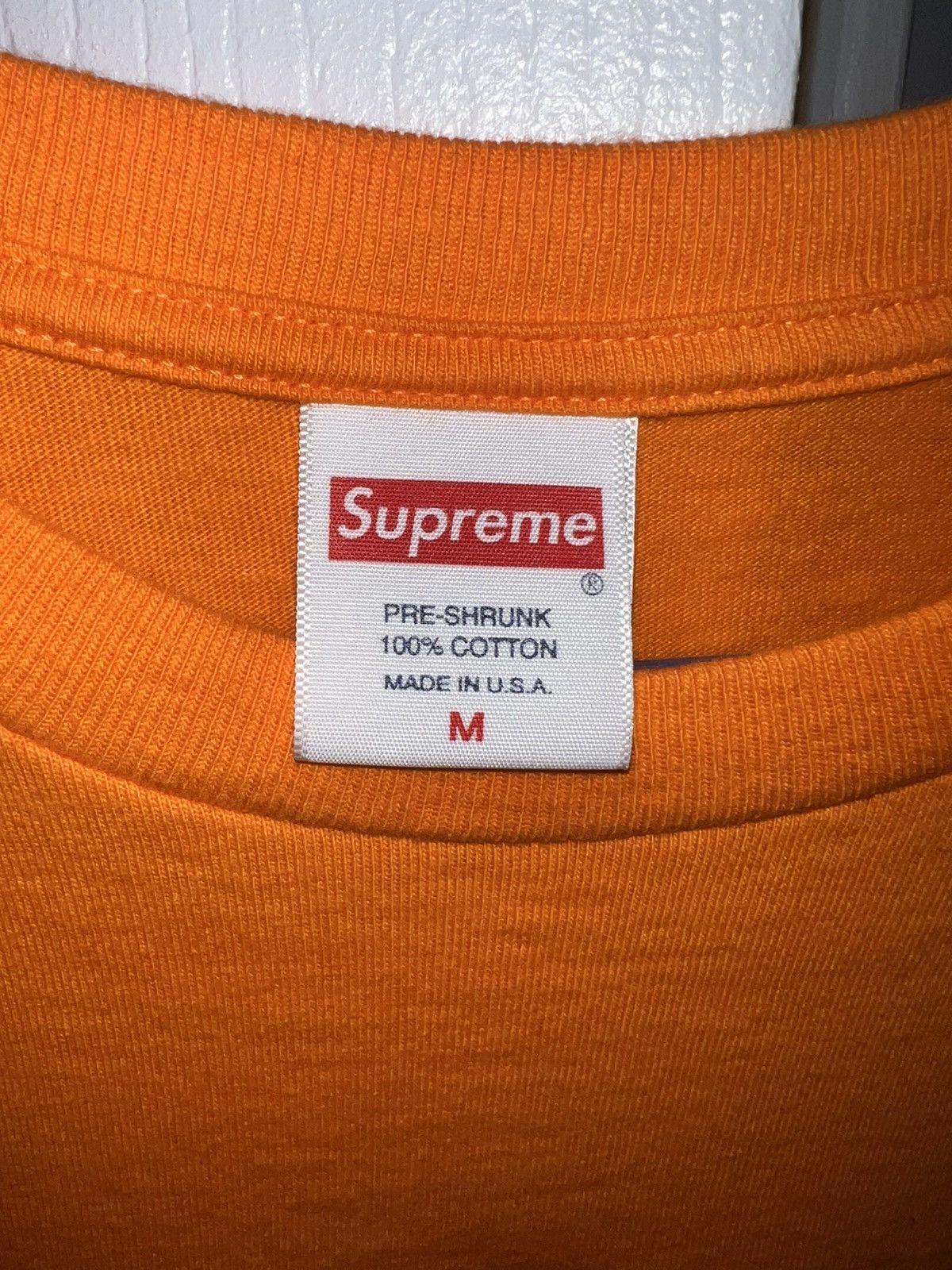 Supreme Supreme Jet Tee - Orange Size US M / EU 48-50 / 2 - 2 Thumbnail