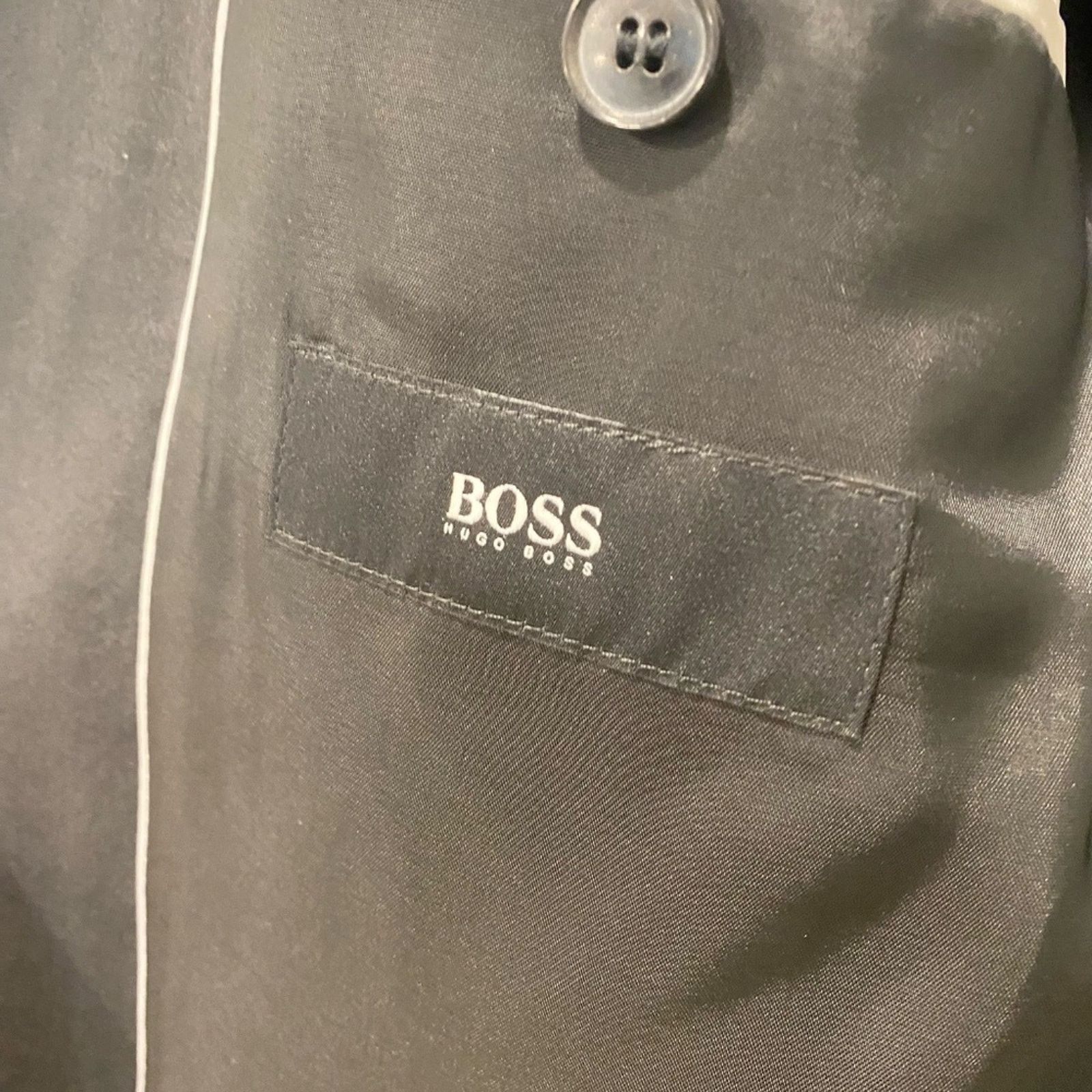 Hugo Boss Hugo Boss Men's Super 120 Virgin Wool Suit Jacket - 38S Size 38S - 2 Thumbnail
