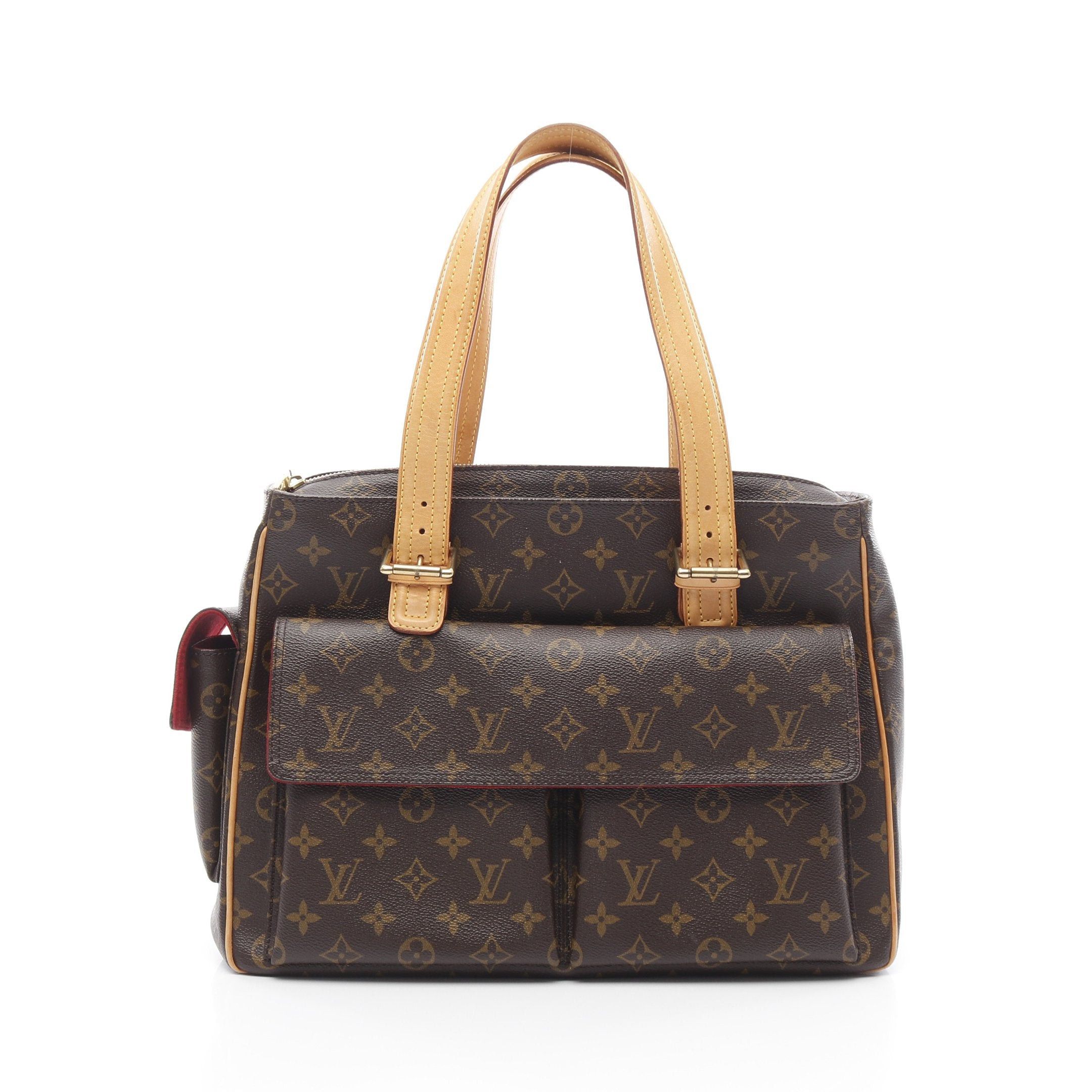 Louis Vuitton Louis Vuitton Multi-Priest Monogram Handbag Leather Brown Size ONE SIZE - 1 Thumbnail