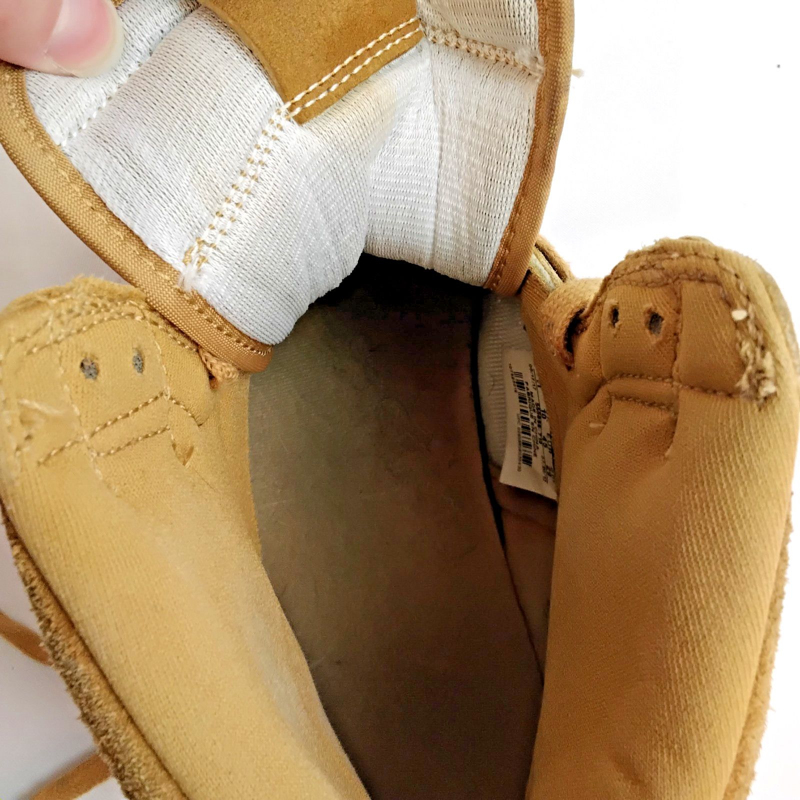 Nike Nike Air Jordan 1 Retro OG High Top Shoe Men 11 Wheat Brown Size US 11 / EU 44 - 11 Thumbnail