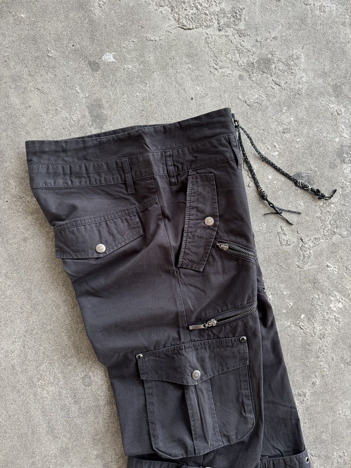 semanticdesign Semantic Design Bondage Flare Cargo Pants Size US 31 - 2 Thumbnail