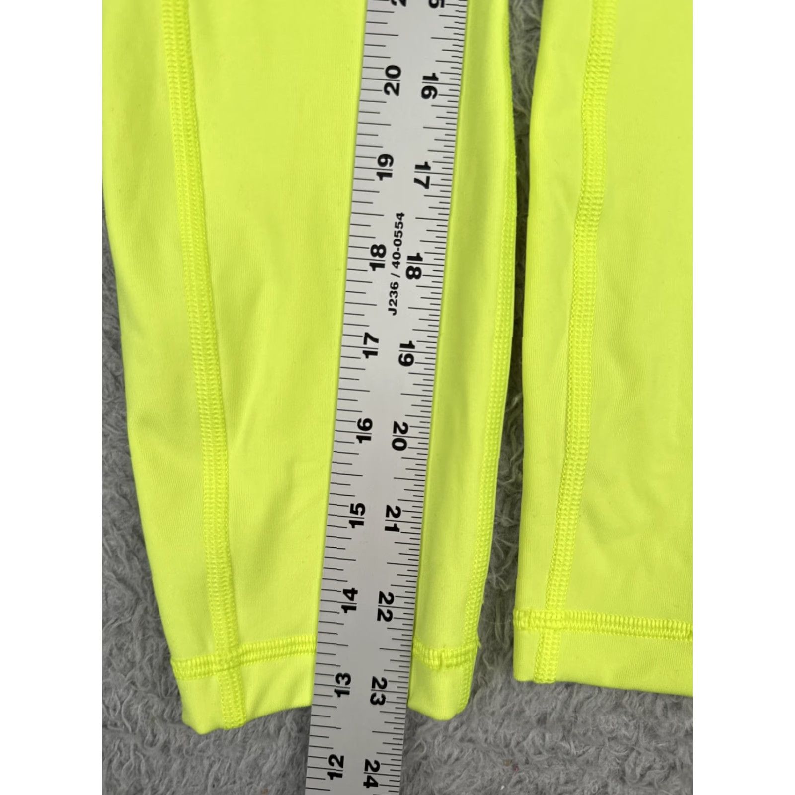 Lululemon Lululemon Wunder Under Leggings Womens 0 High-Rise Tight 25" Yellow W5EKJS Size 25" / US 0 / IT 36 - 6 Thumbnail
