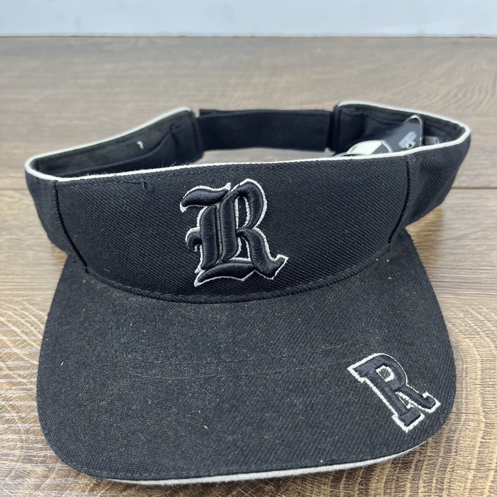 Other Richmond Visor Hat Black Cap Hat Adjustable Hat Black Adult Size ONE SIZE - 4 Thumbnail