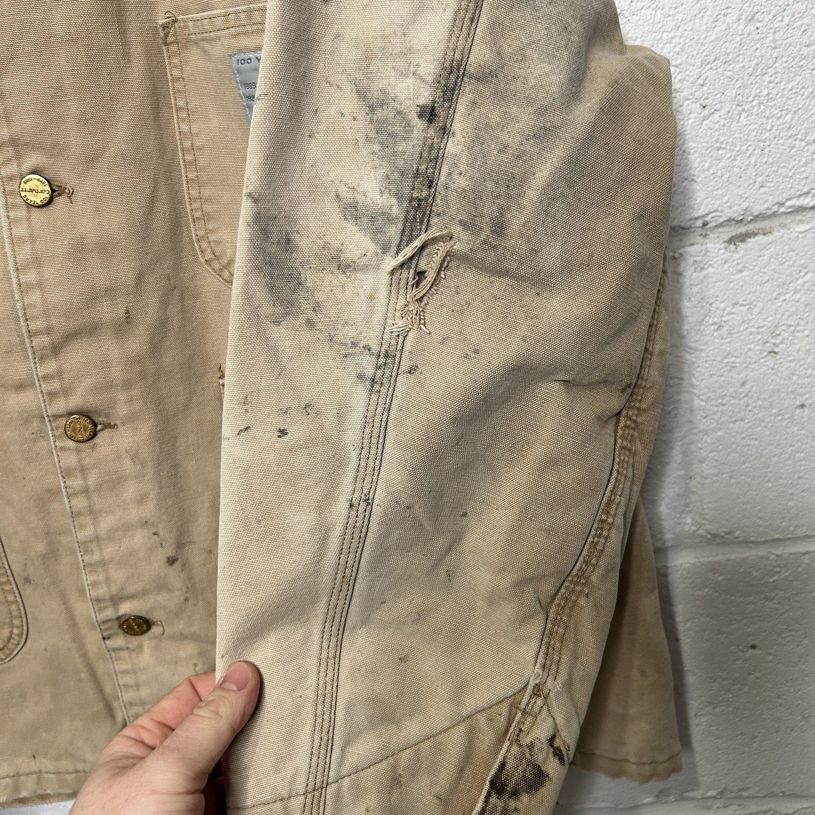 Carhartt Vintage Carhartt 100 Year Blanket-Lined Chore Coat “Brown” Size US XL / EU 56 / 4 - 9 Thumbnail